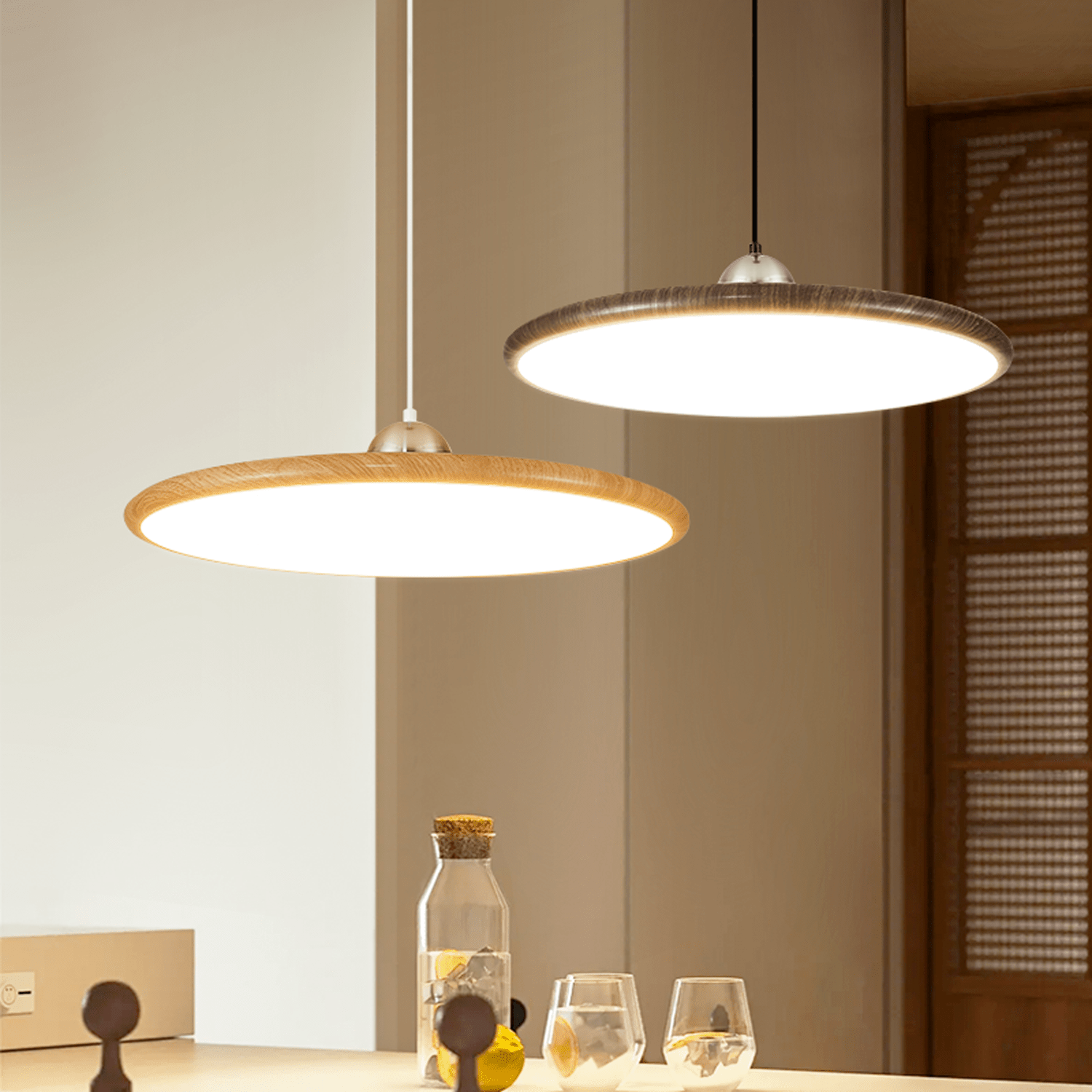 Chole Minimalist Metal Pendant Light - Letslighting