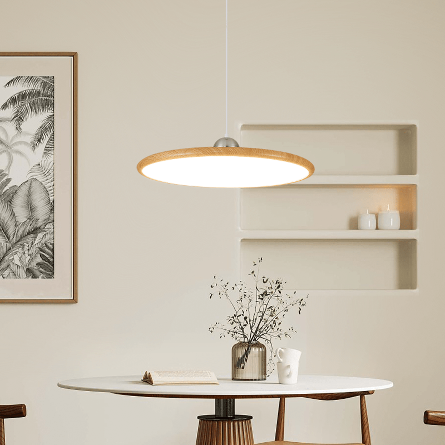 Chole Minimalist Metal Pendant Light - Letslighting