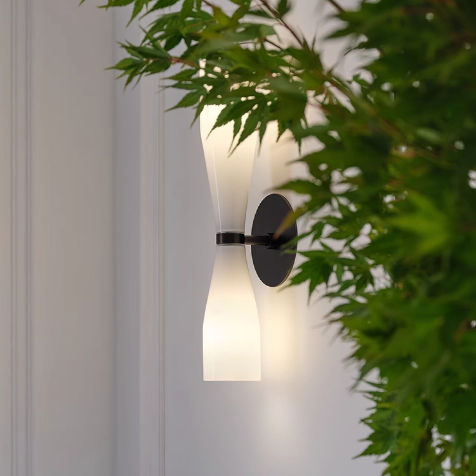 Torch Modern Glass Wall Light - Letslighting