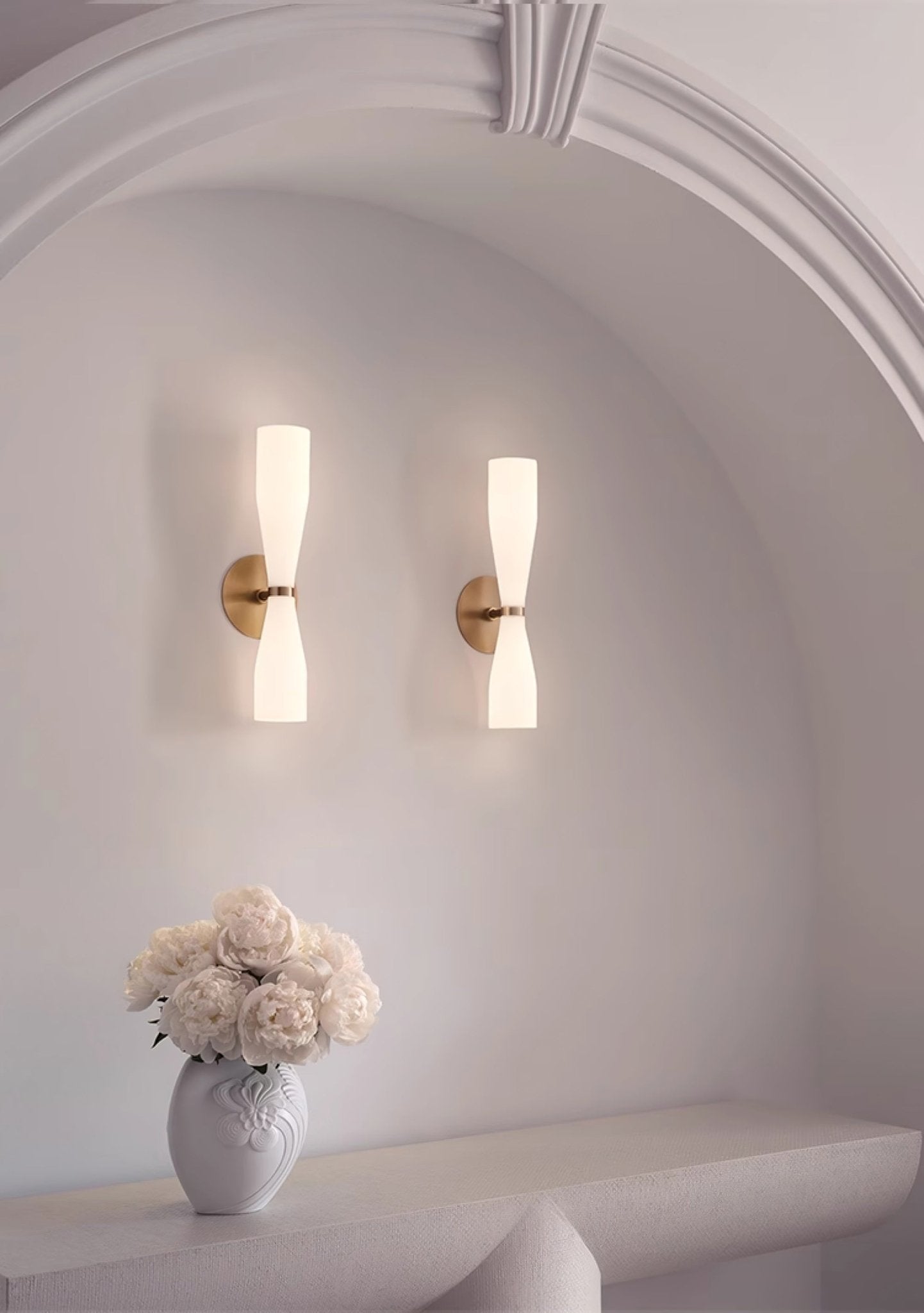Torch Modern Glass Wall Light - Letslighting