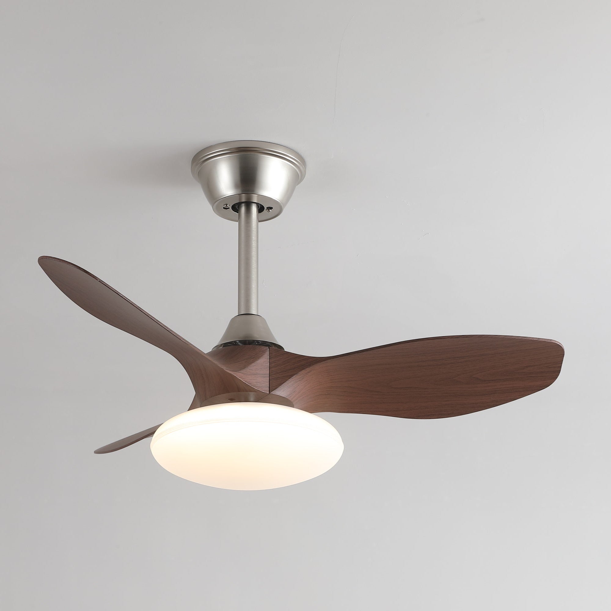 Ventilador de Techo con Luz Sylvara con pantalla de PC y pantalla blanca