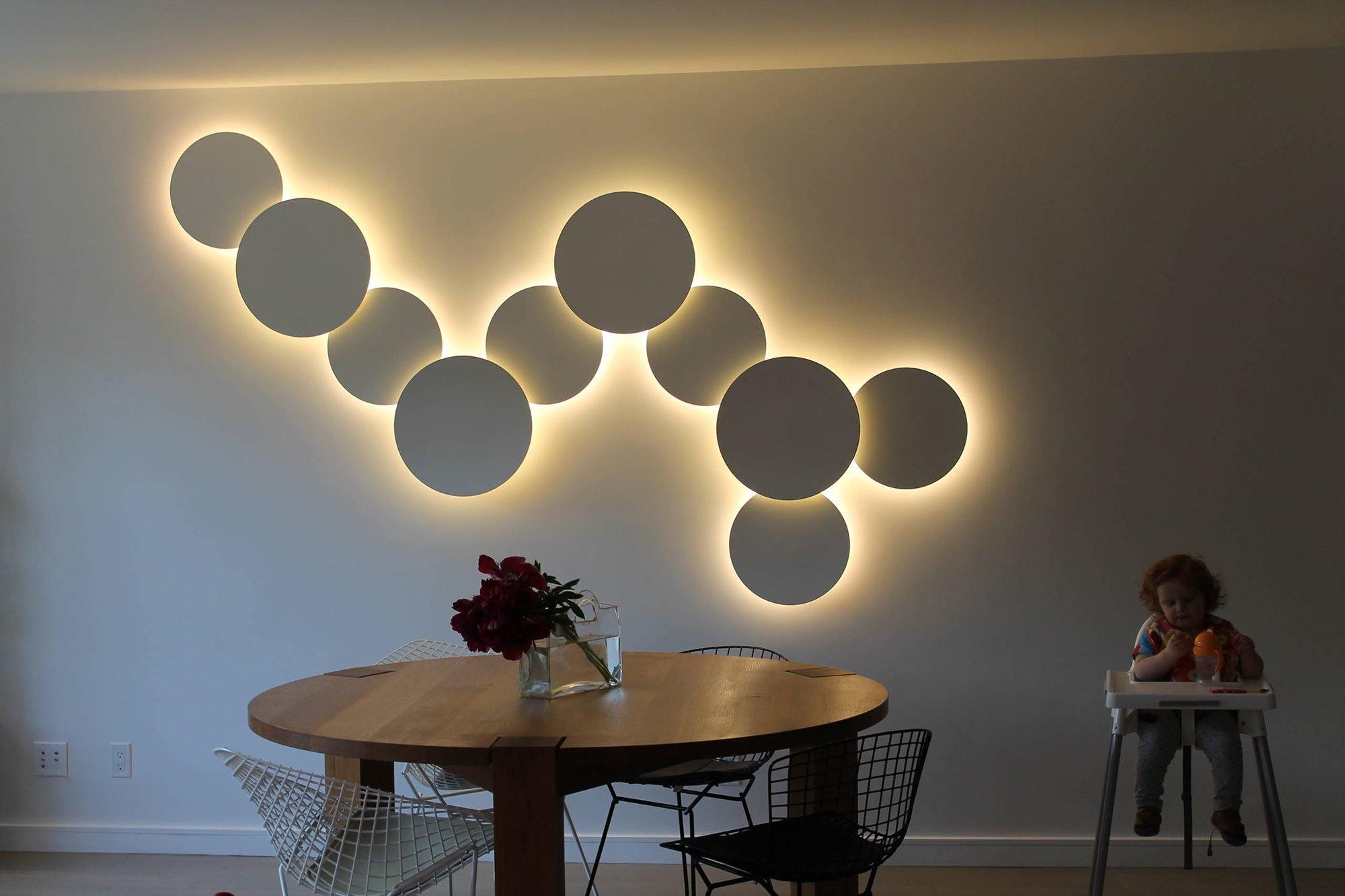 Geometric Disc Wall Lamp - Letslighting