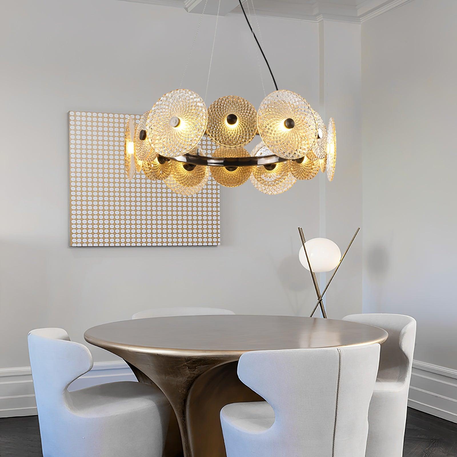Zeveleth Postmodern Luxury Art Metal Crystal Chandelier - Letslighting