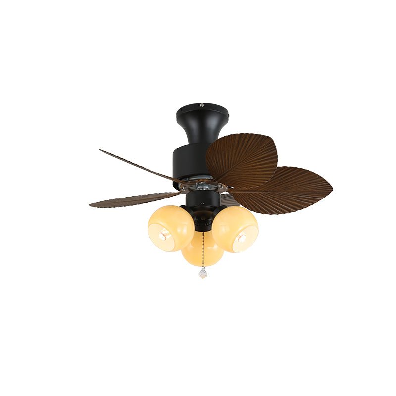 Ventilador de Techo Liora Tropical con Luz de Cristal