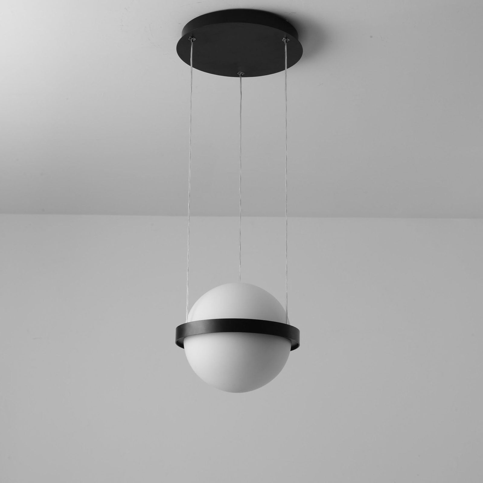Vacaria Modern Minimalist Metal Plastic Pendant Lamp - Lamp Copper