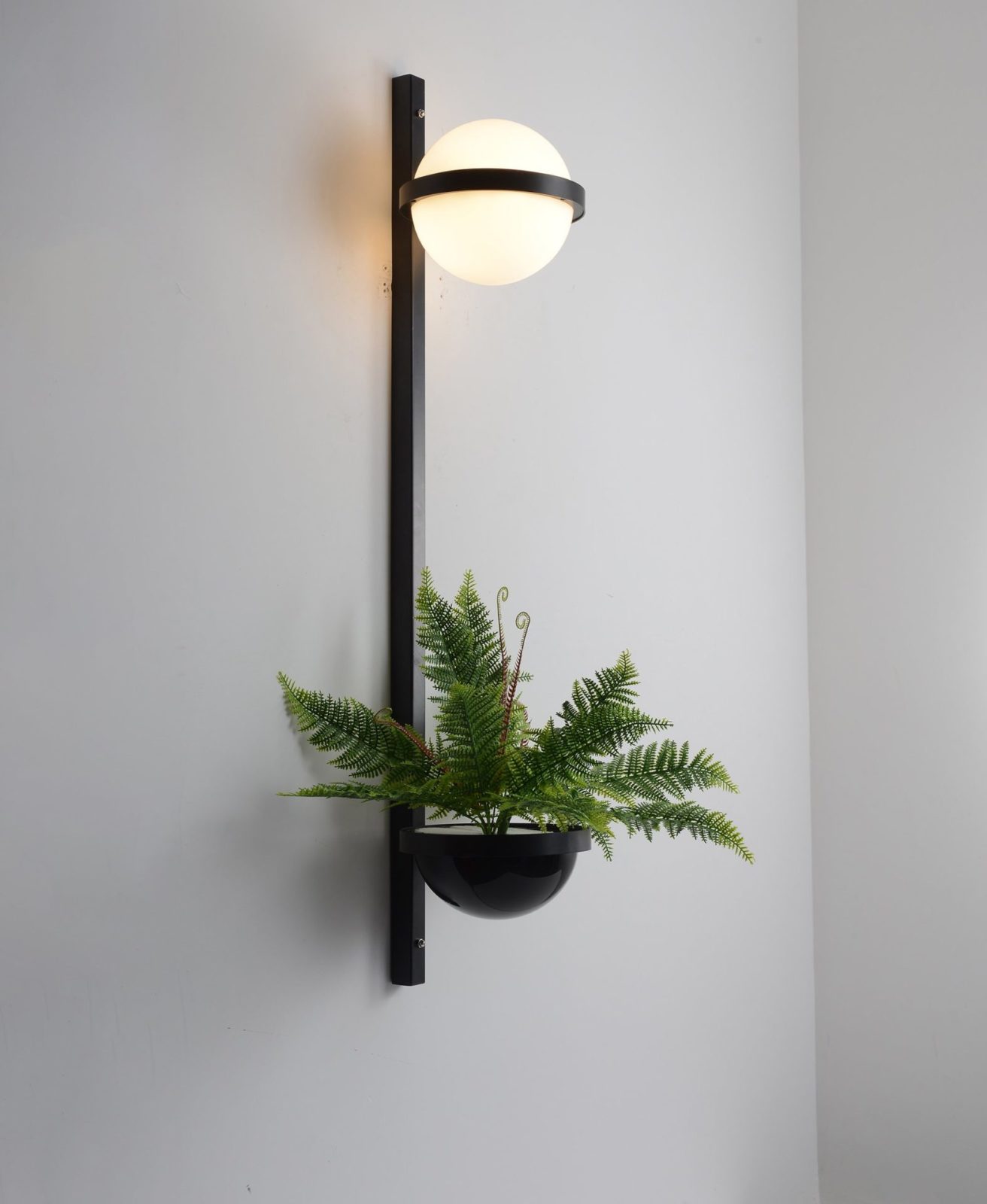Olthaarae Modern Minimalist Plastic Metal Wall Lamp - Lamp Copper