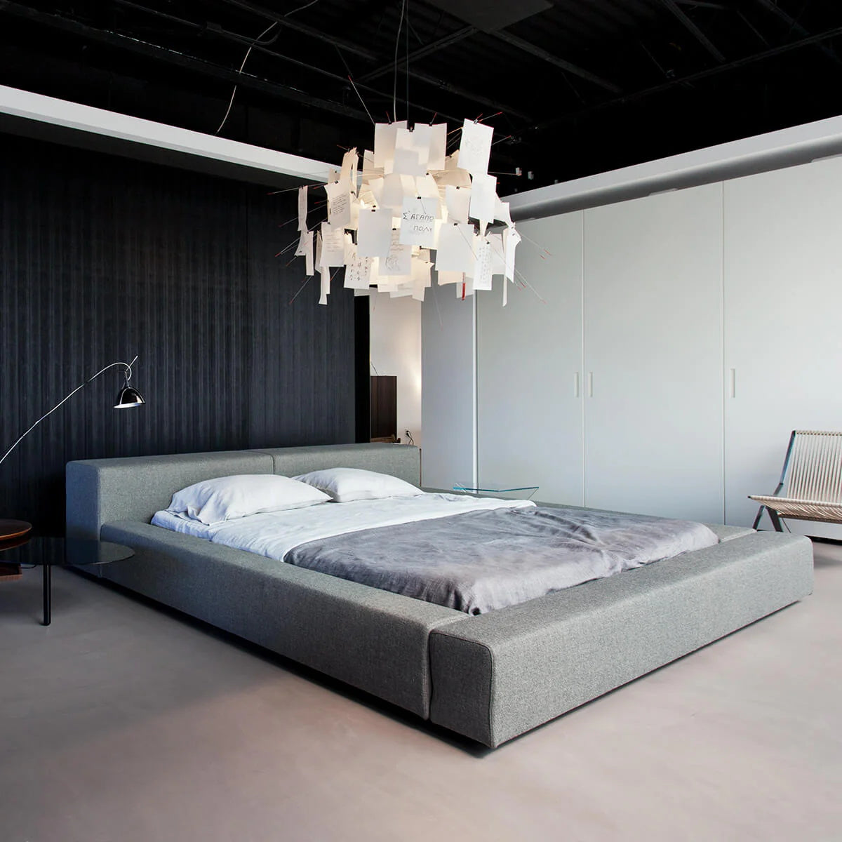 Ortheen Individual Creativity Paper Metal Chandelier - Lamp Copper