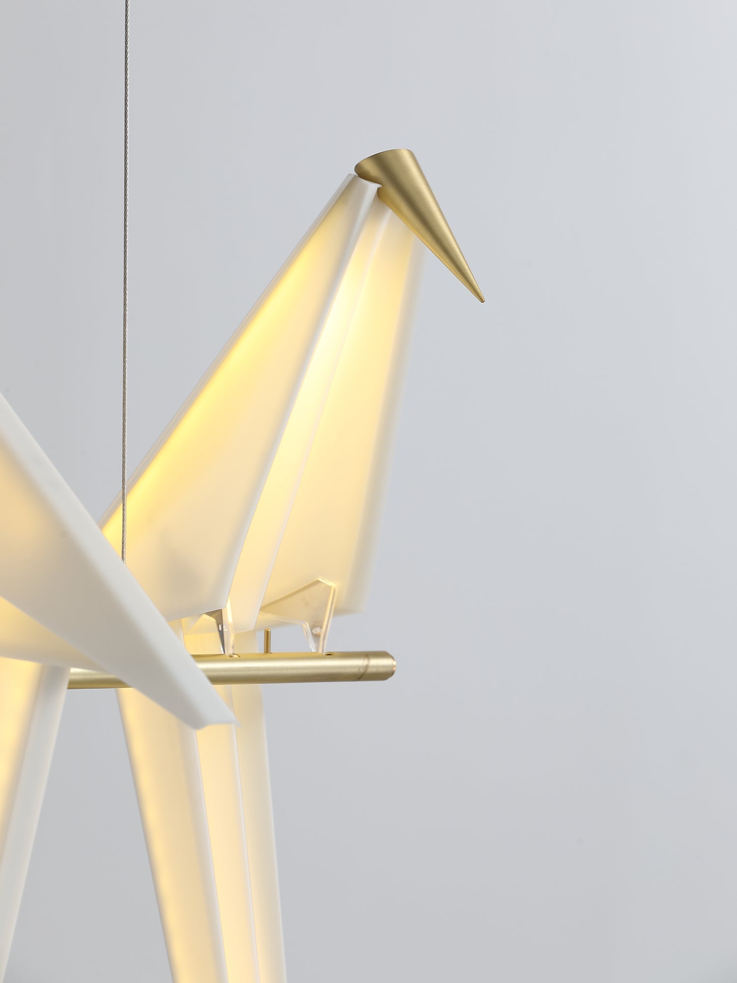 Paper Crane Bird LED Chandelier - Letslighting