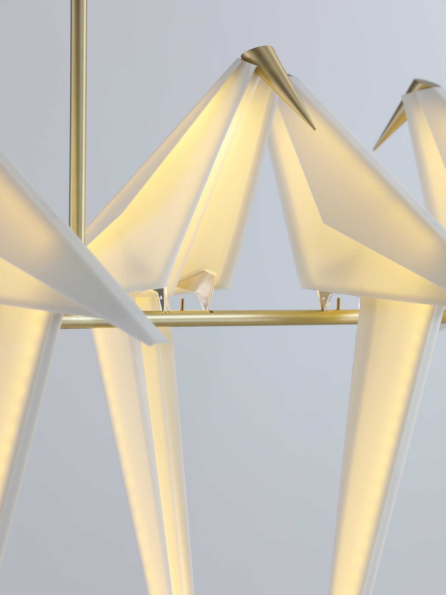 Paper Crane Bird LED Chandelier - Letslighting