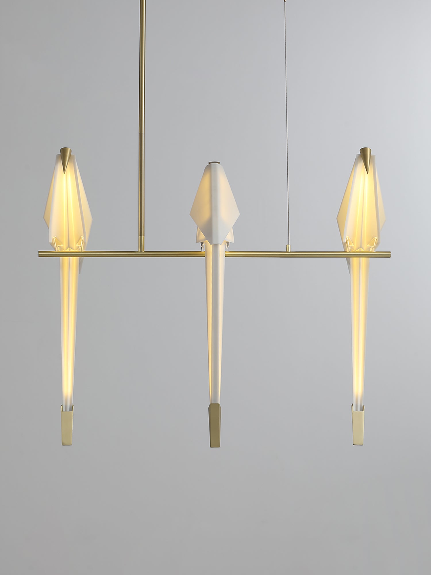 Paper Crane Bird LED Chandelier - Letslighting