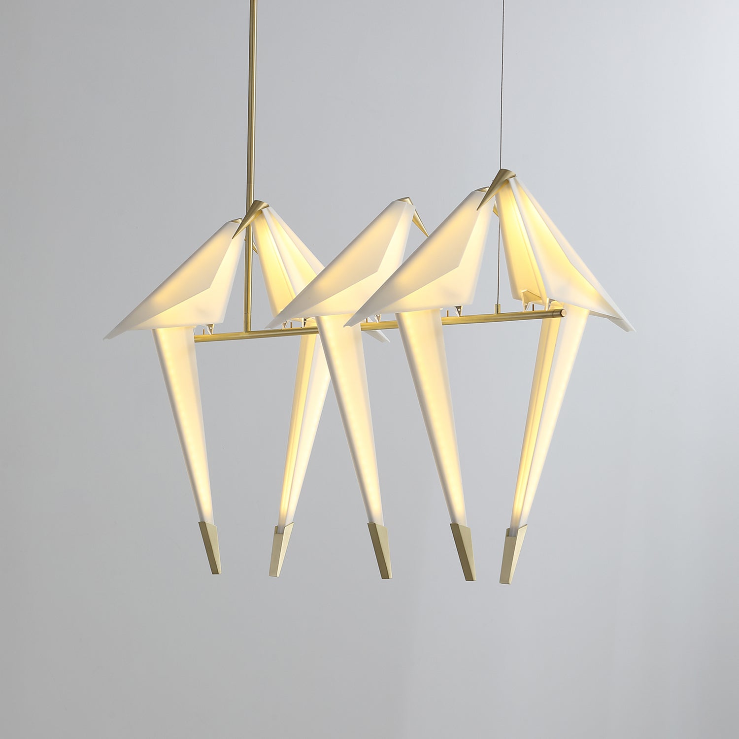 Paper Crane Bird LED Chandelier - Letslighting