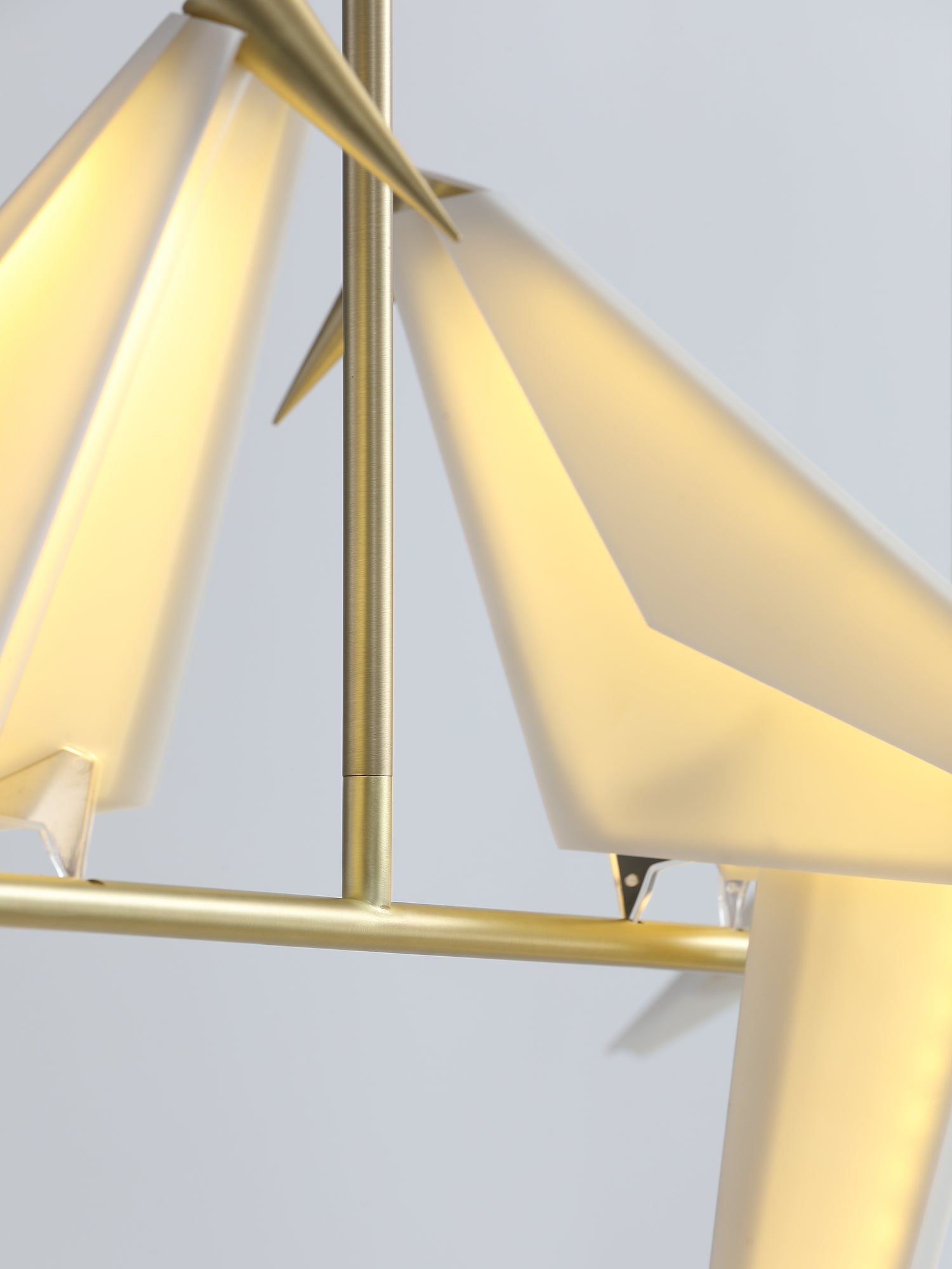 Paper Crane Bird LED Chandelier - Letslighting