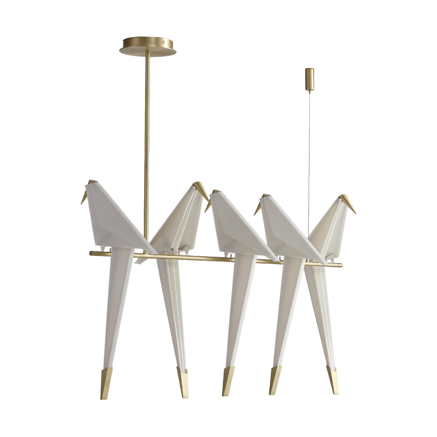 Paper Crane Bird LED Chandelier - Letslighting