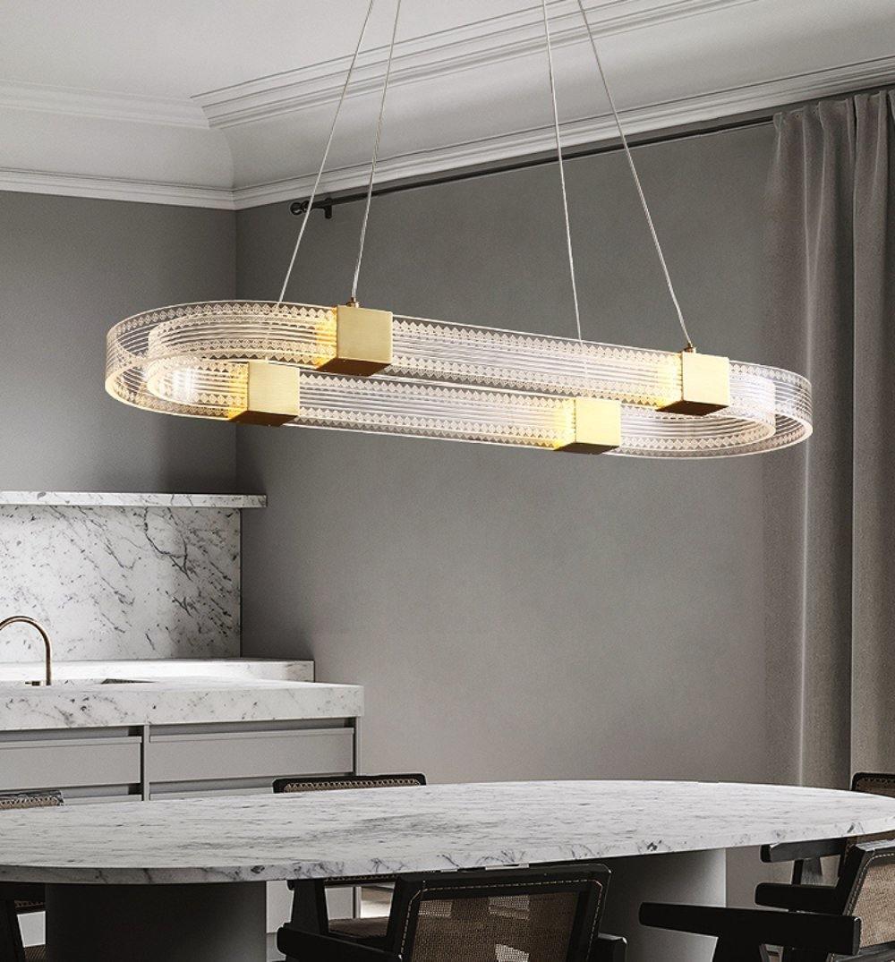 Parallel Ring LED Chandelier - Letslighting