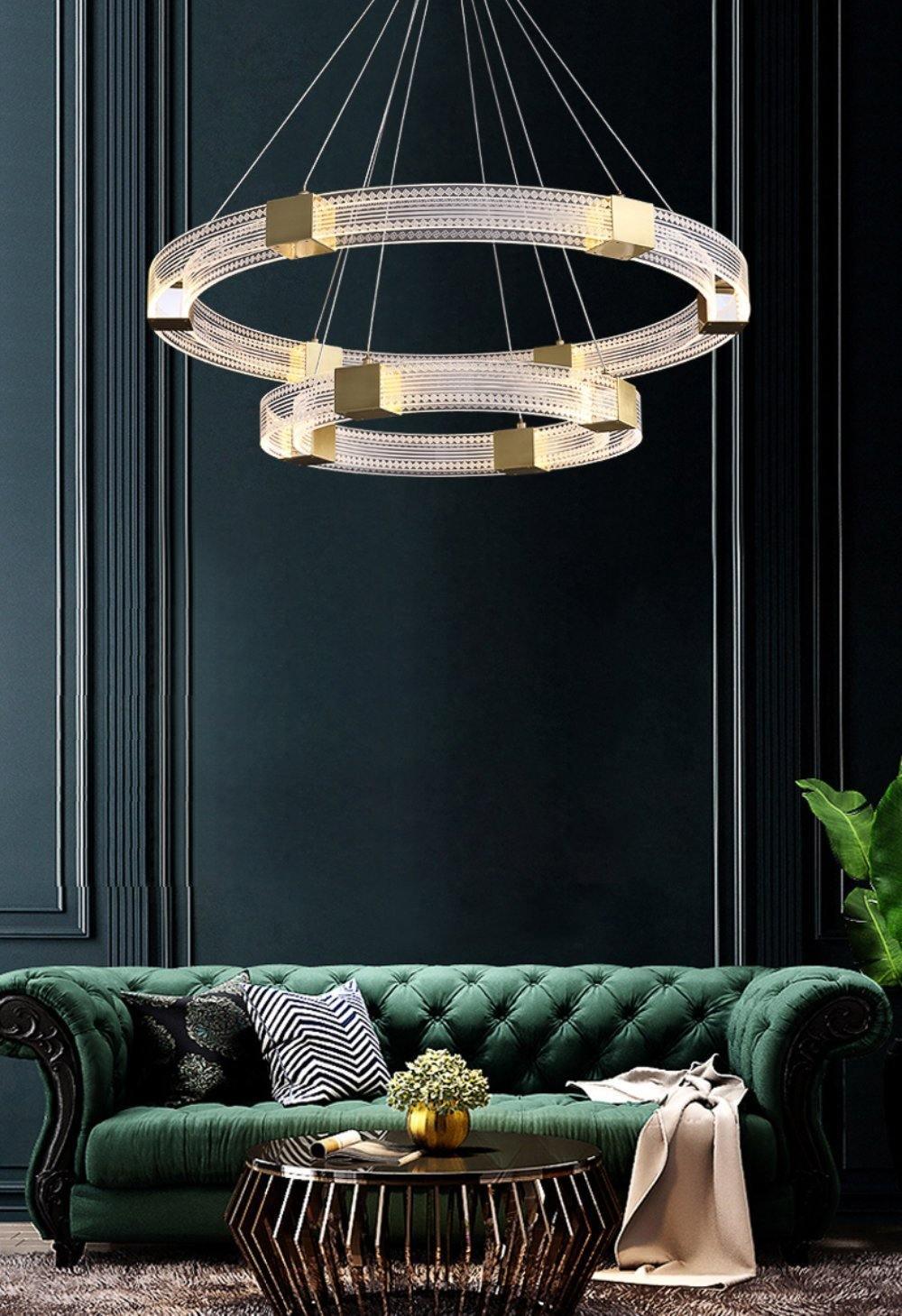 Parallel Ring LED Chandelier - Letslighting
