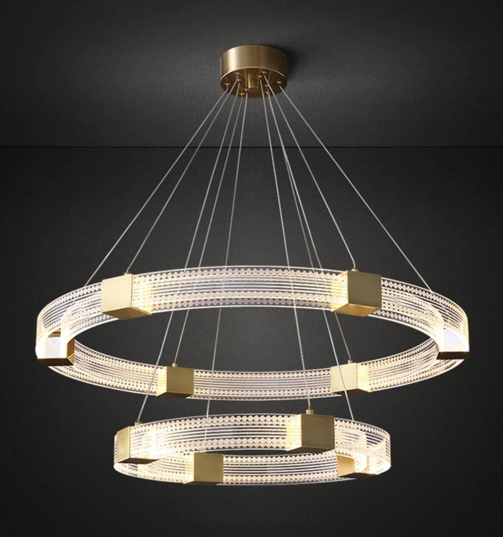 Parallel Ring LED Chandelier - Letslighting