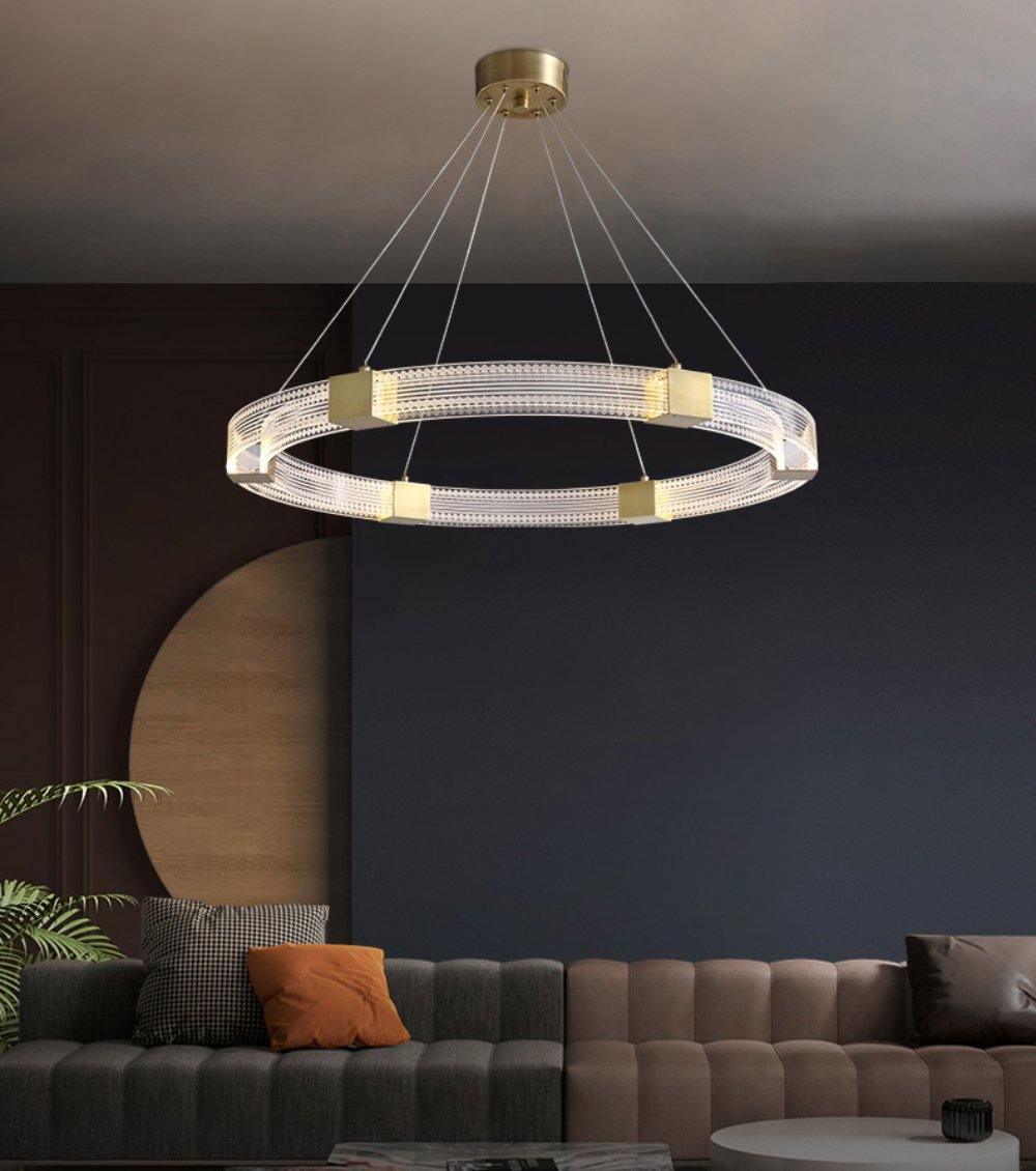 Parallel Ring LED Chandelier - Letslighting