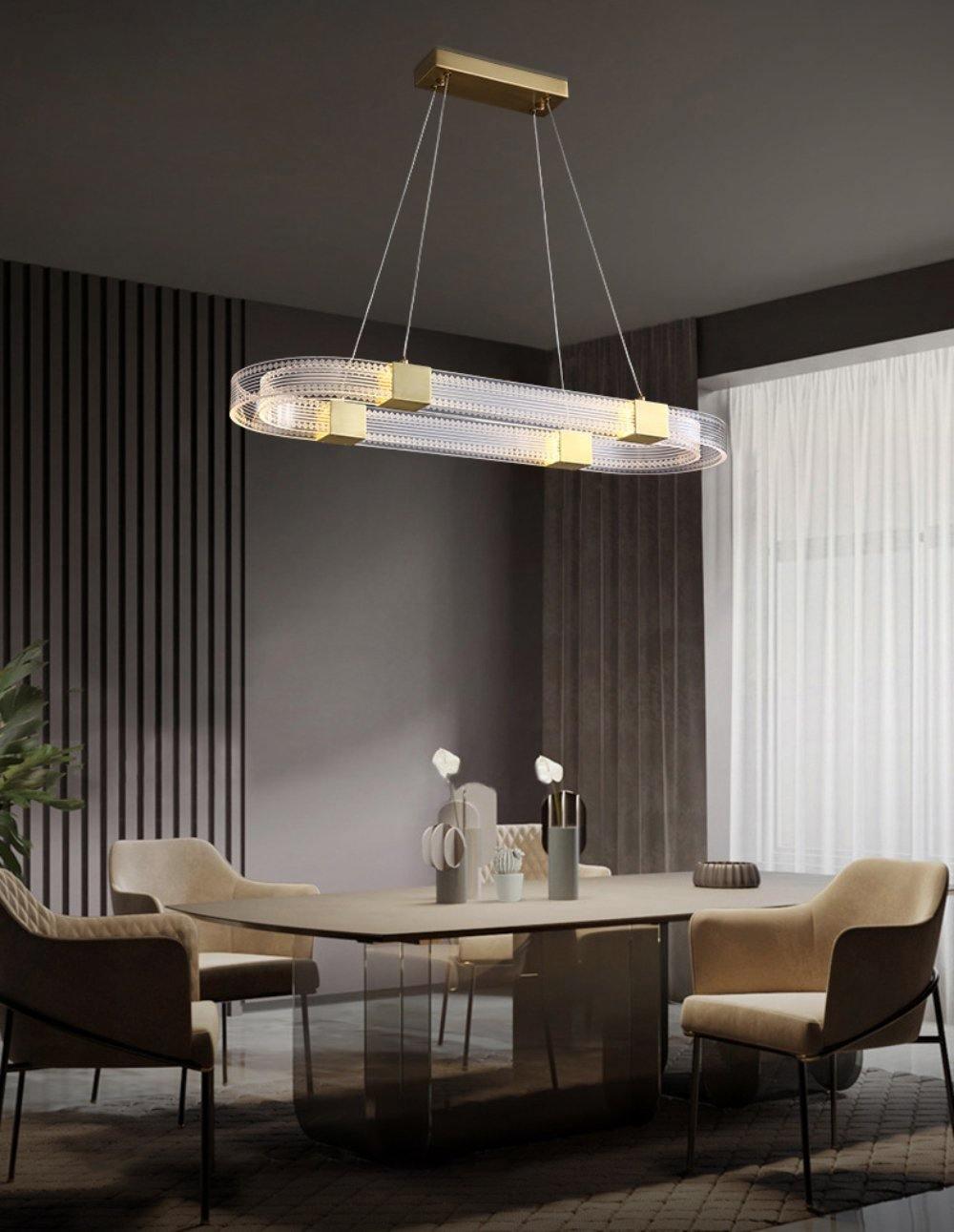 Parallel Ring LED Chandelier - Letslighting