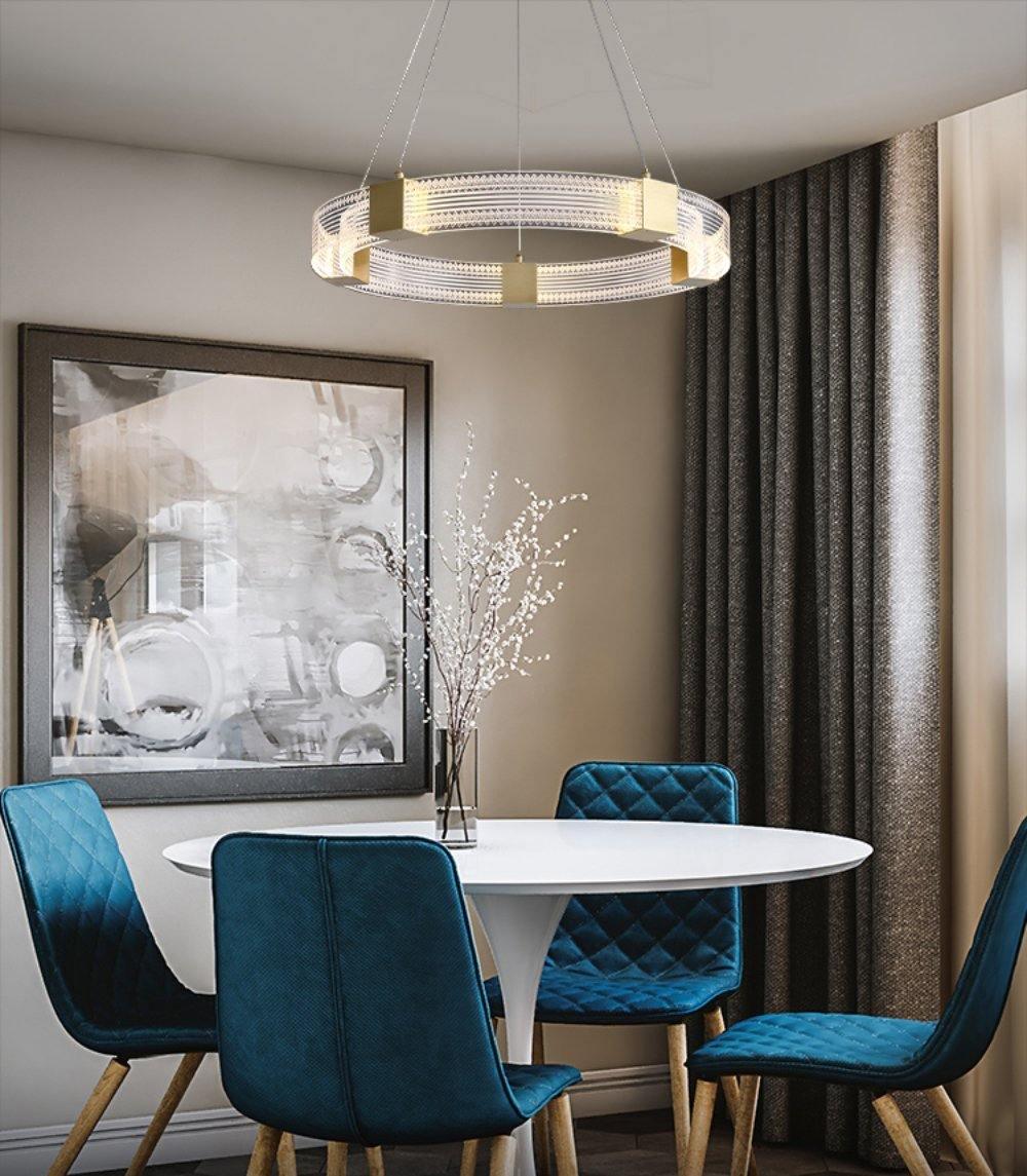 Parallel Ring LED Chandelier - Letslighting