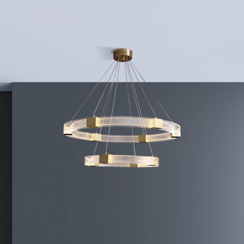 Parallel Ring LED Chandelier - Letslighting