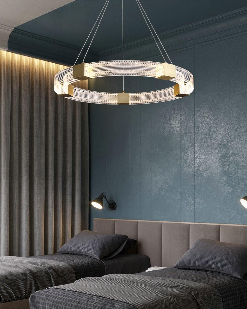 Parallel Ring LED Chandelier - Letslighting