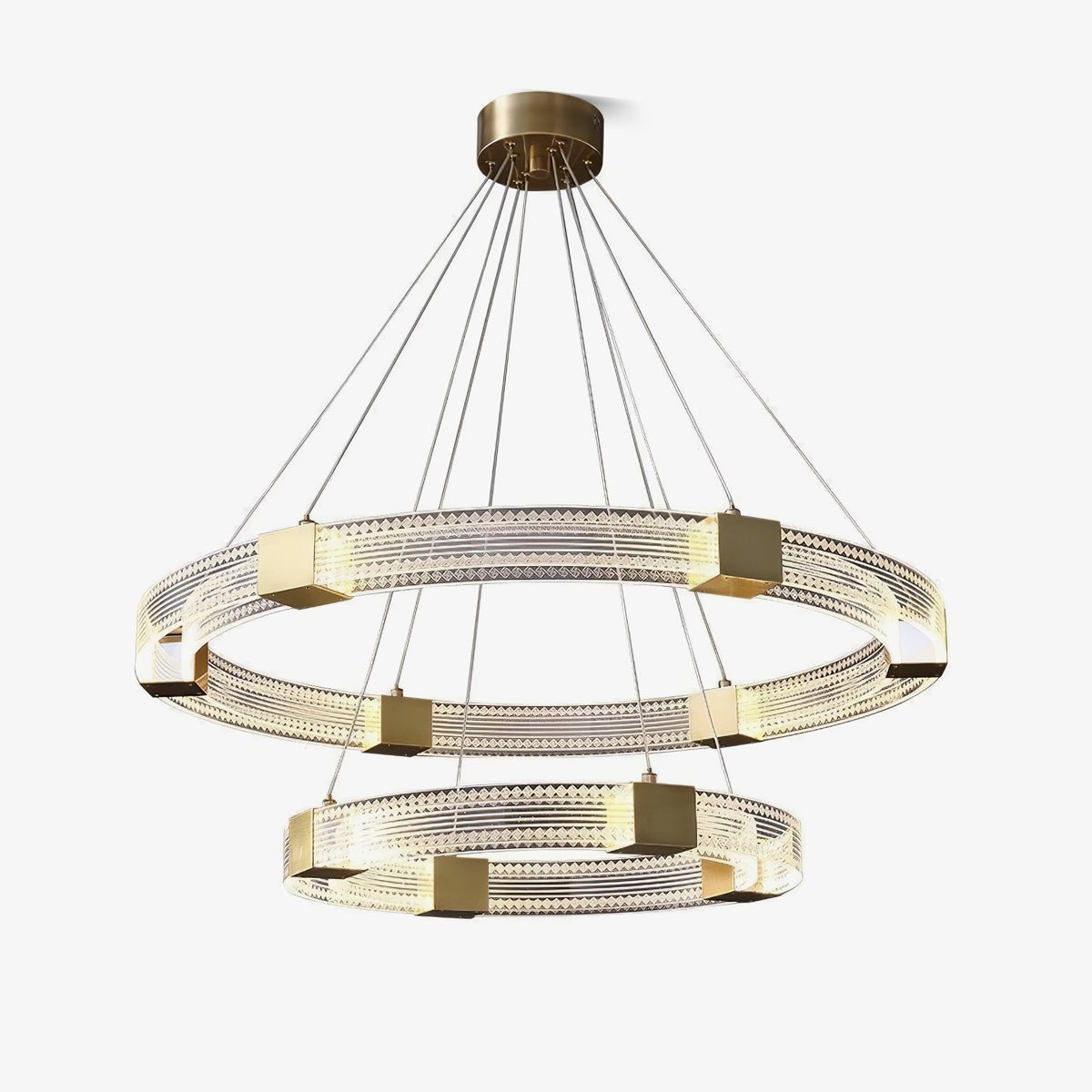 Parallel Ring LED Chandelier - Letslighting