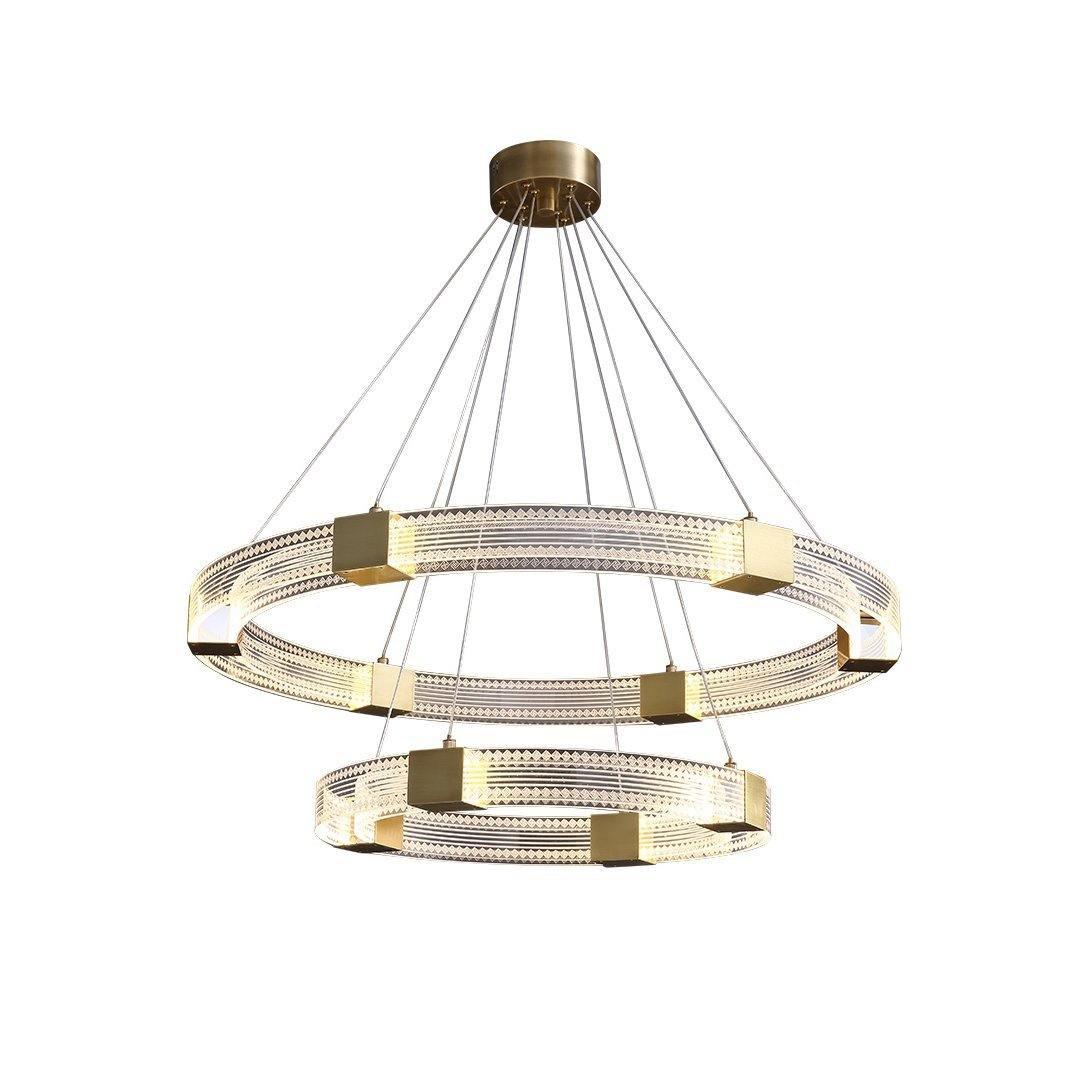 Parallel Ring LED Chandelier - Letslighting