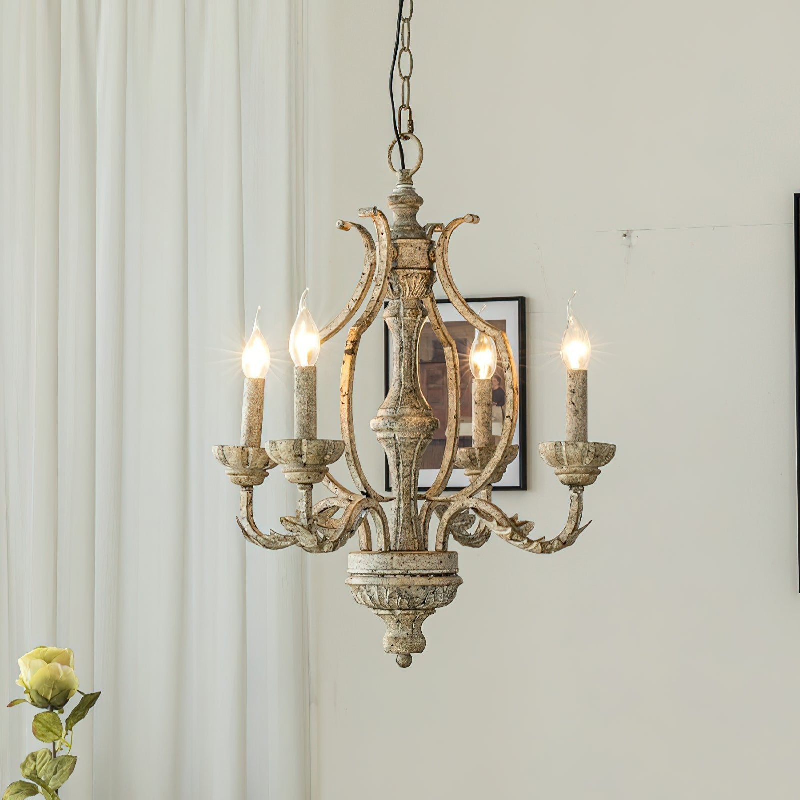 Orinira Vintage Industrial Wood Metal Pendant Lamp - Lamp Copper