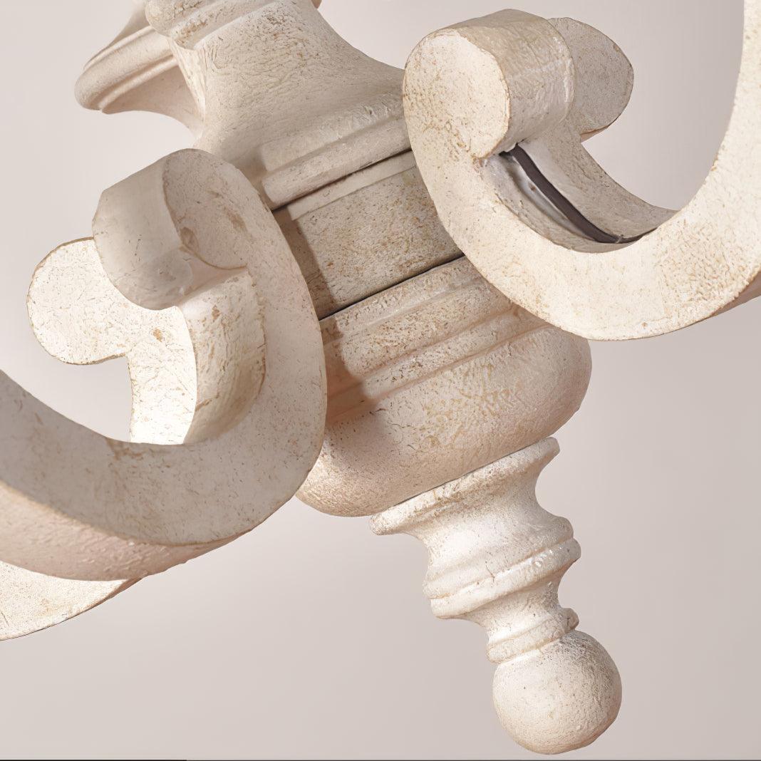 Parrotuncle Wooden Candle Chandelier - Letslighting