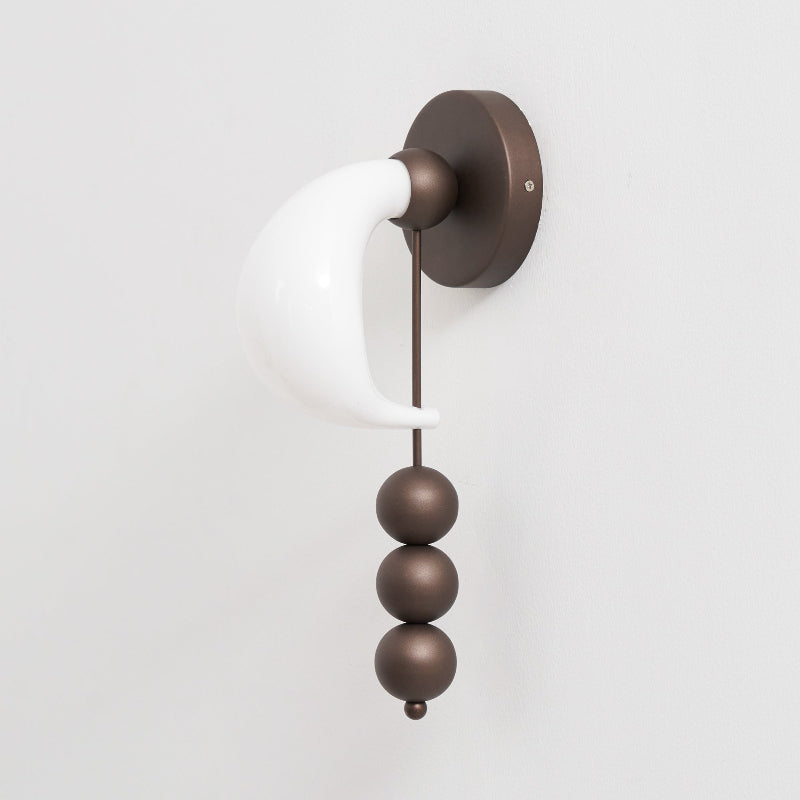 Vesilara Creativity Modern Minimalist Glass Wall Lamp - Lamp Copper