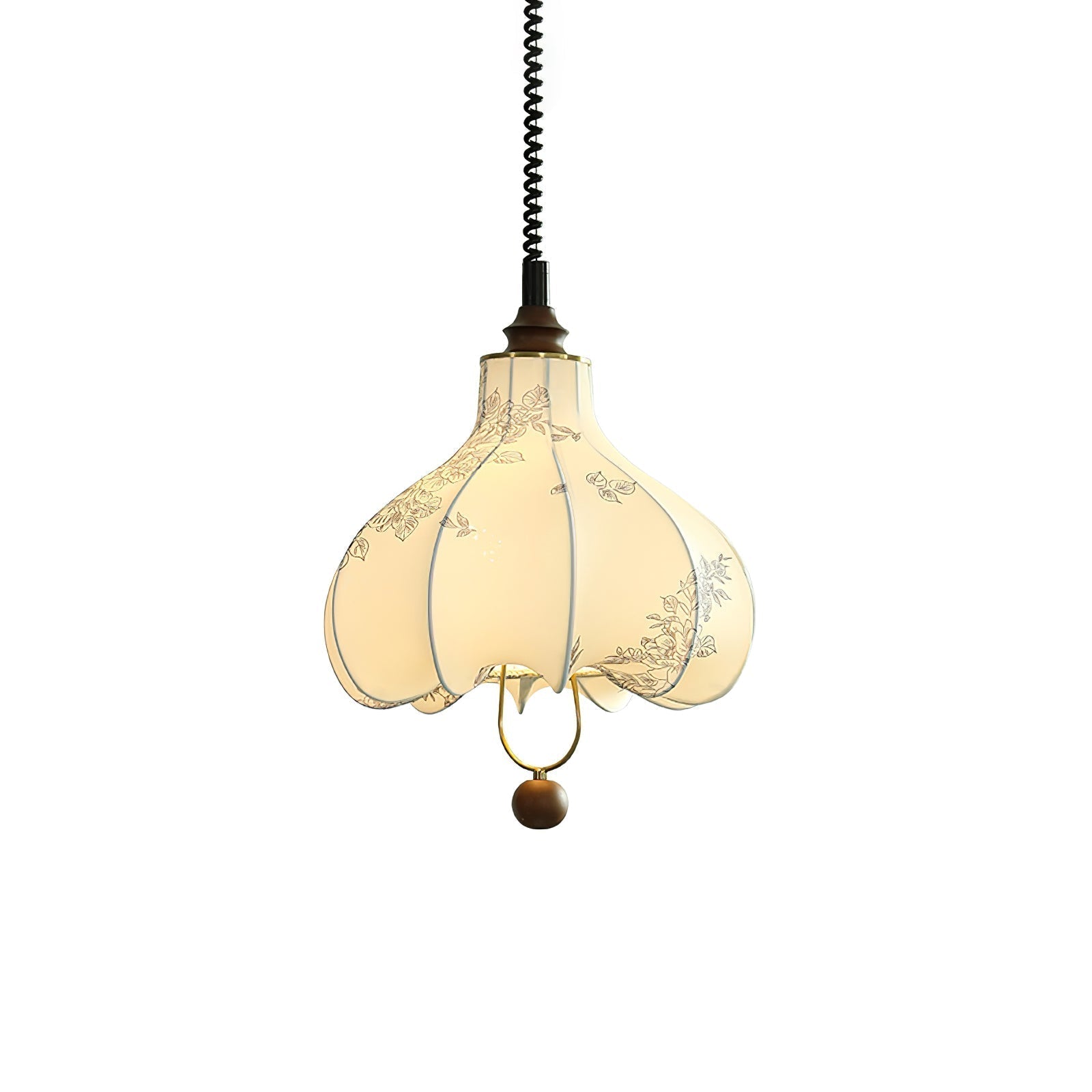 Pear Fabric Pendant Lamp - Letslighting