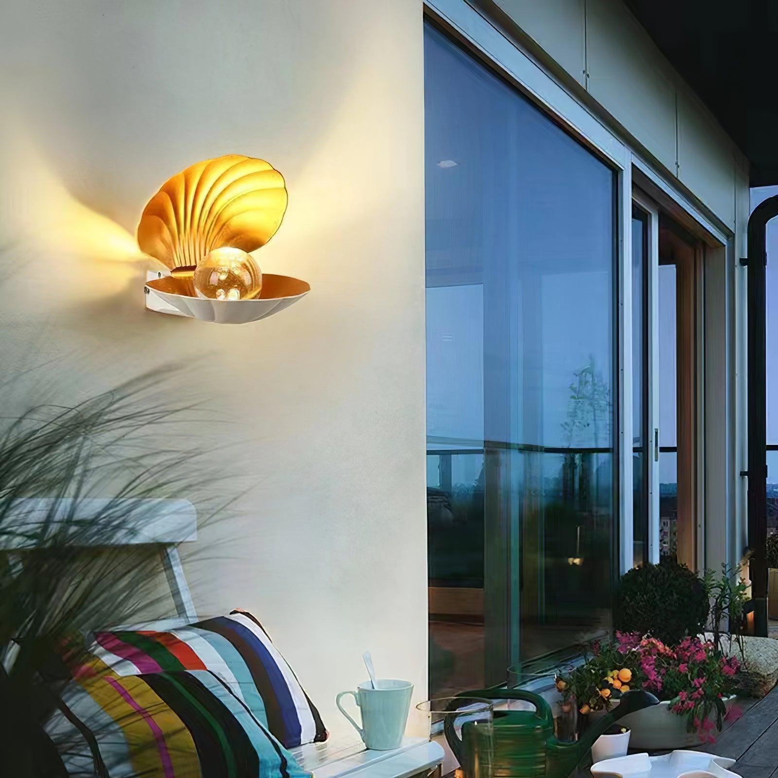 Pearl Clam Wall Light - Letslighting