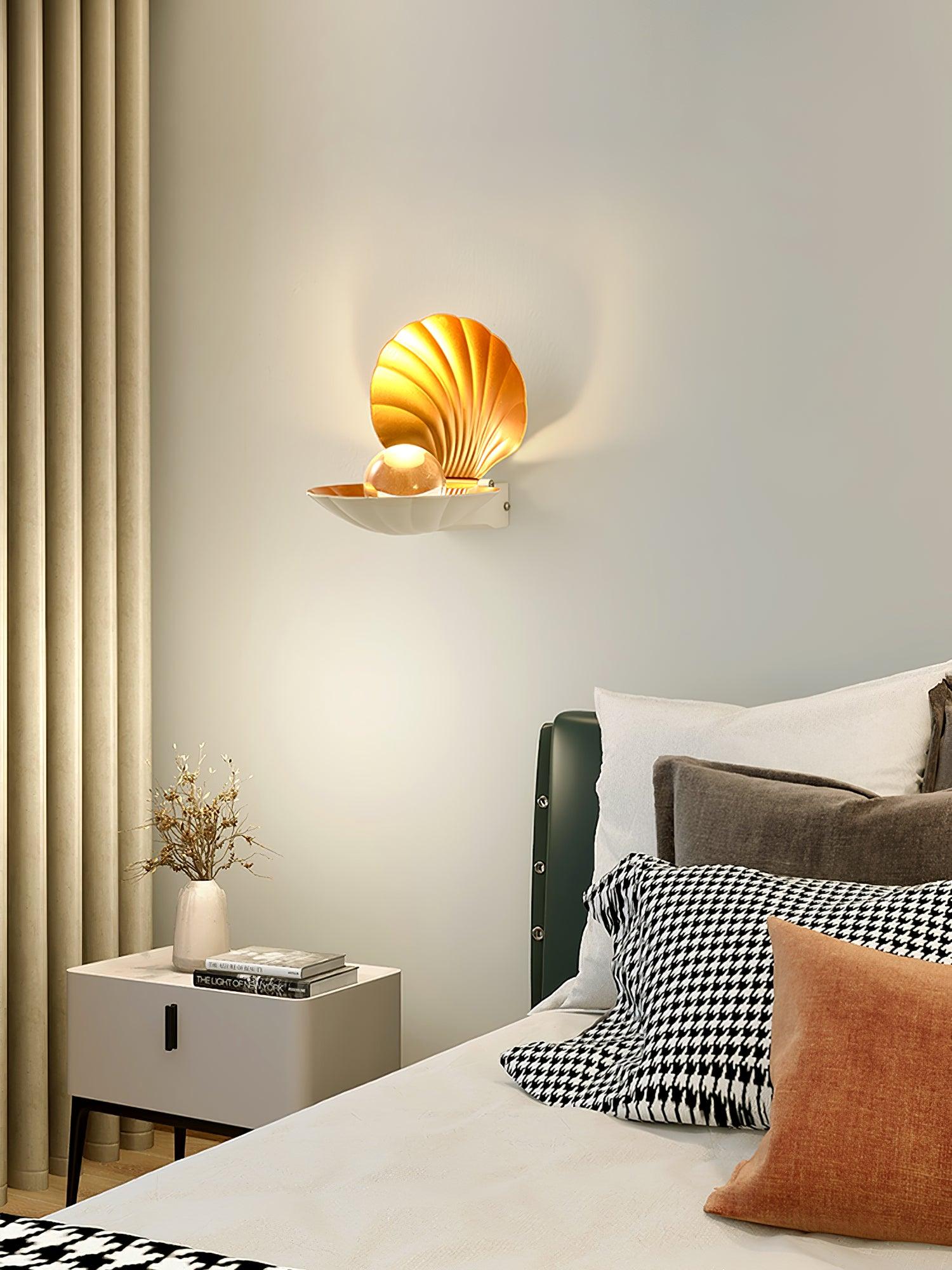 Pearl Clam Wall Light - Letslighting
