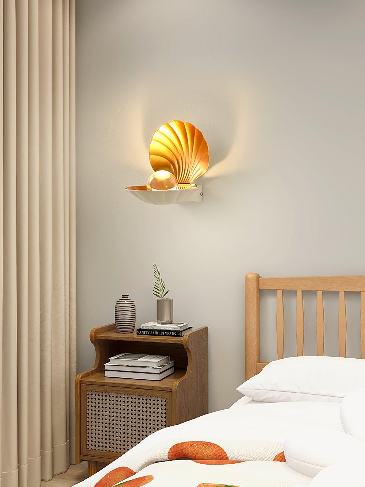 Pearl Clam Wall Light - Letslighting