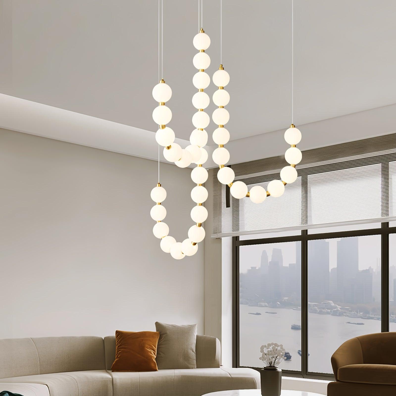 Gem Modern Acrylic Chandelier - Letslighting