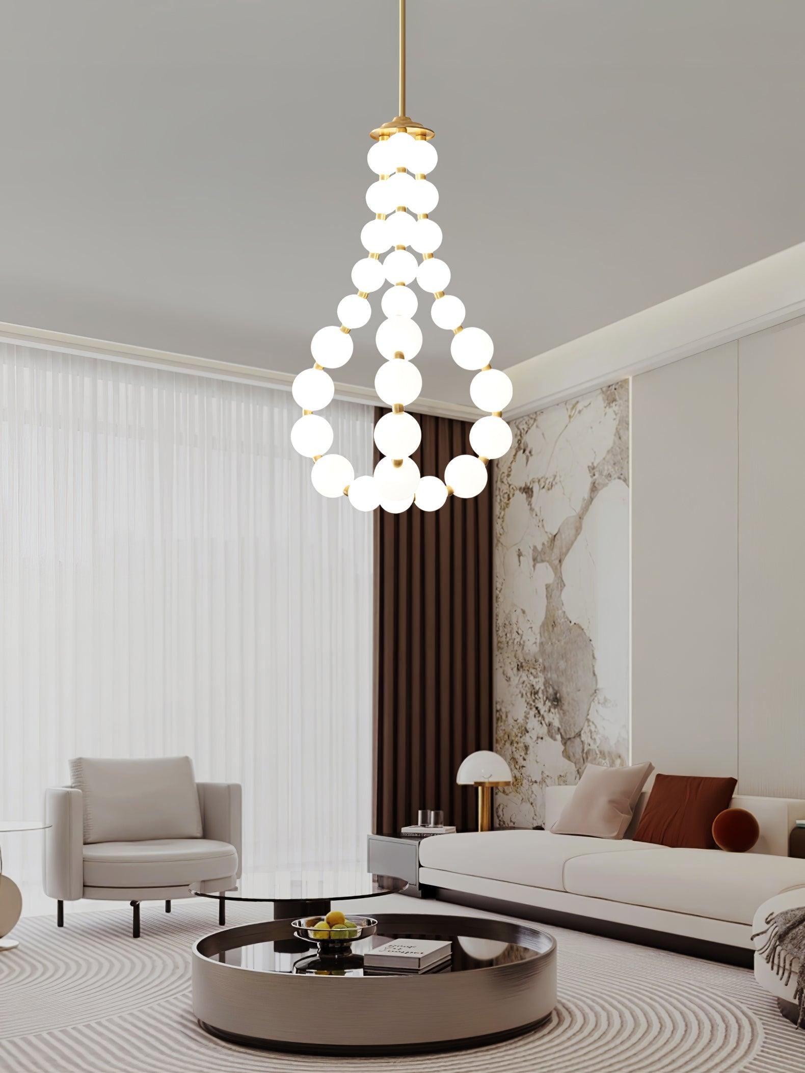 Gem Modern Acrylic Chandelier - Letslighting