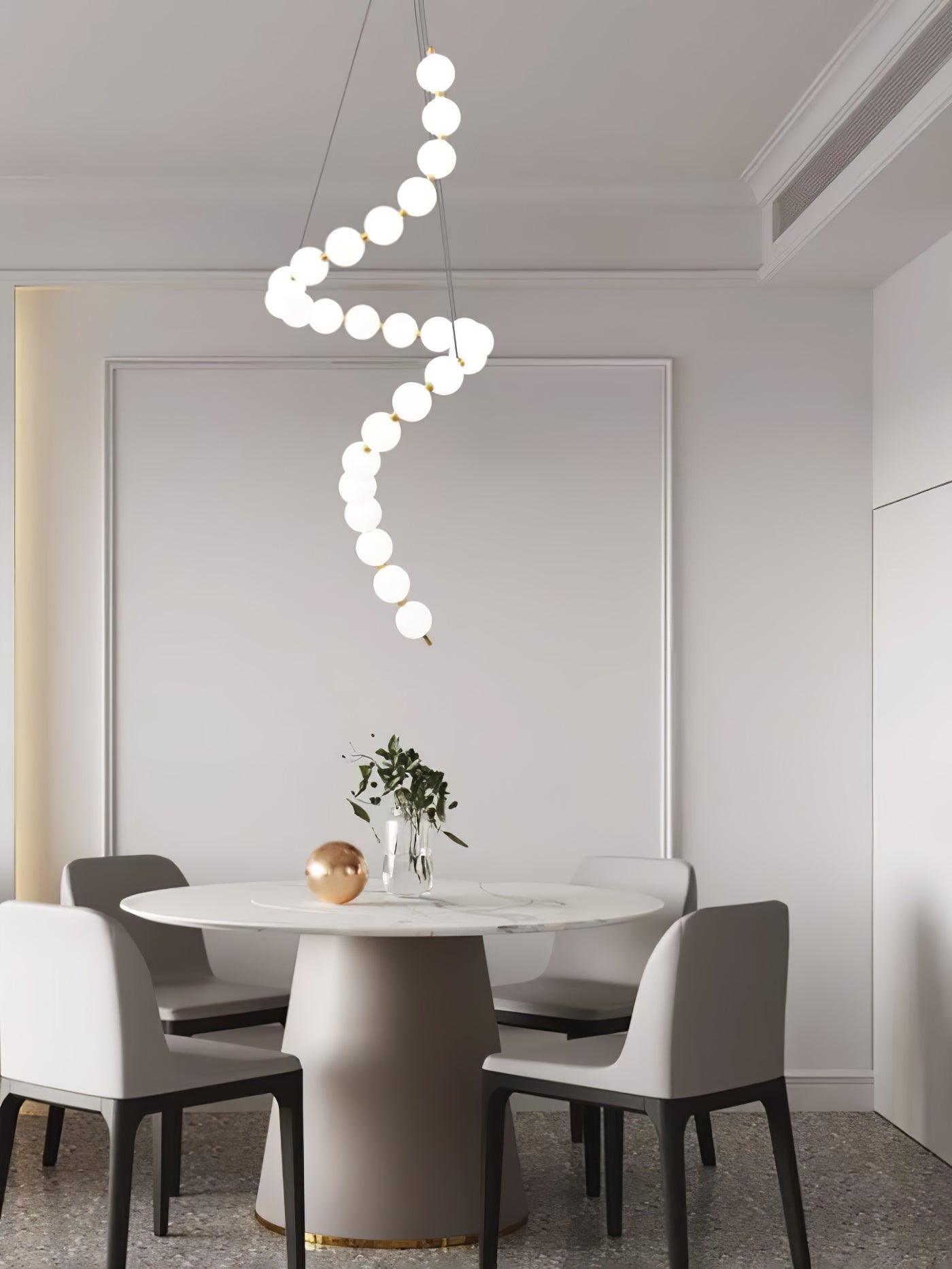 Pearl Modernl Glass Chandelier - Letslighting