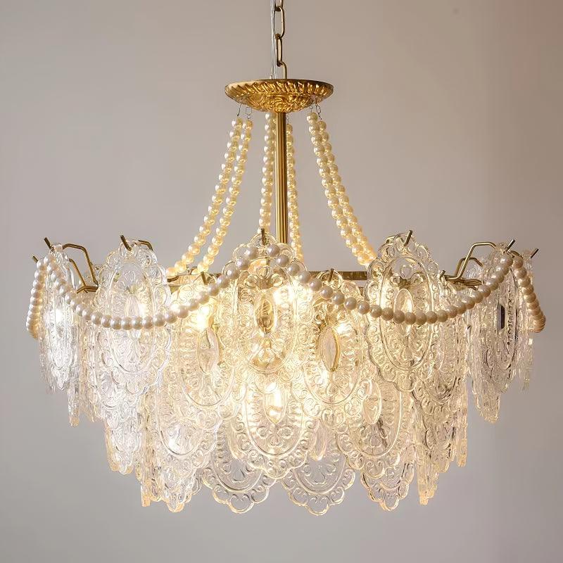 Pearls Glass Chandelier - Letslighting