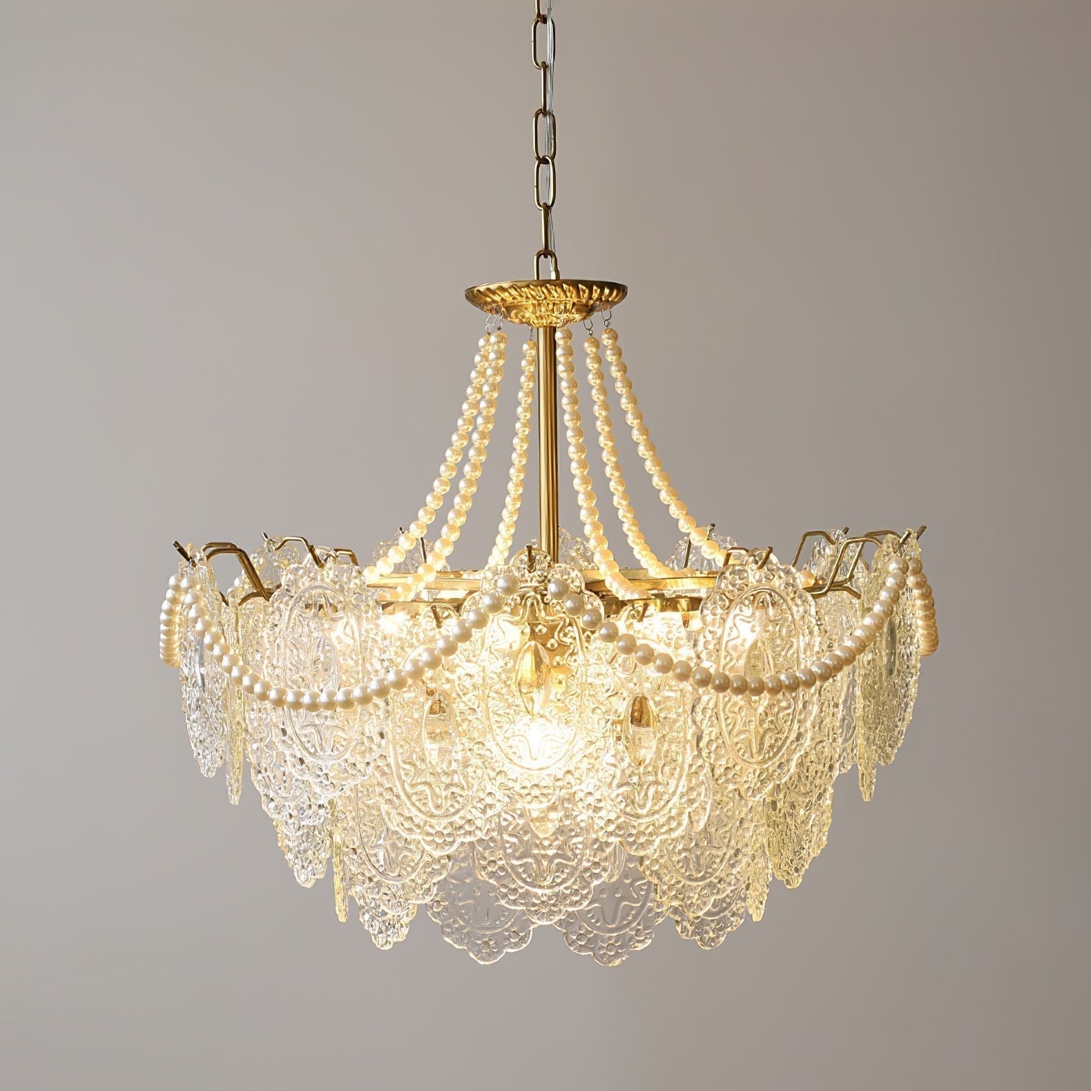 Pearls Glass Chandelier - Letslighting