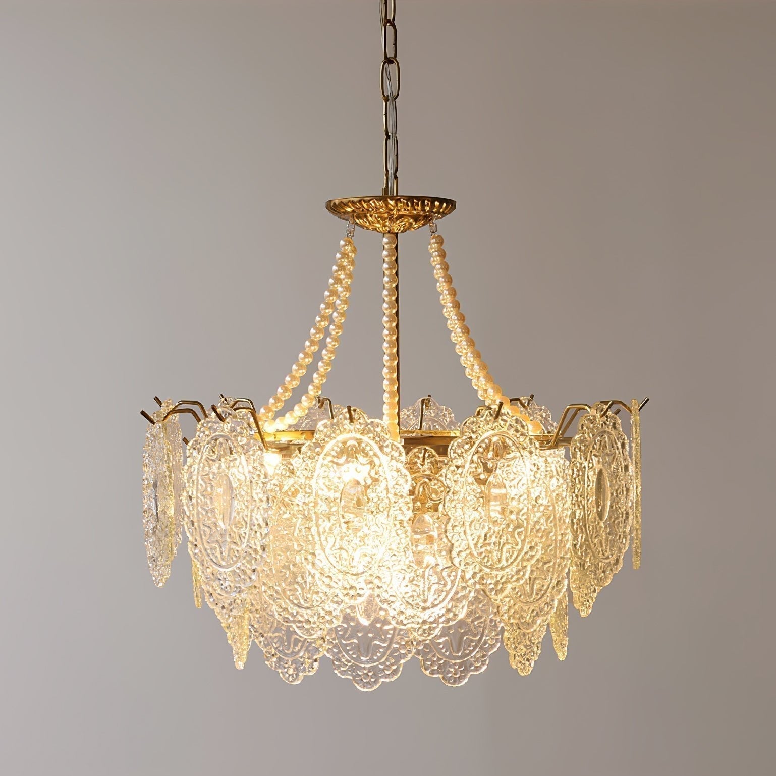 Pearls Glass Chandelier - Letslighting