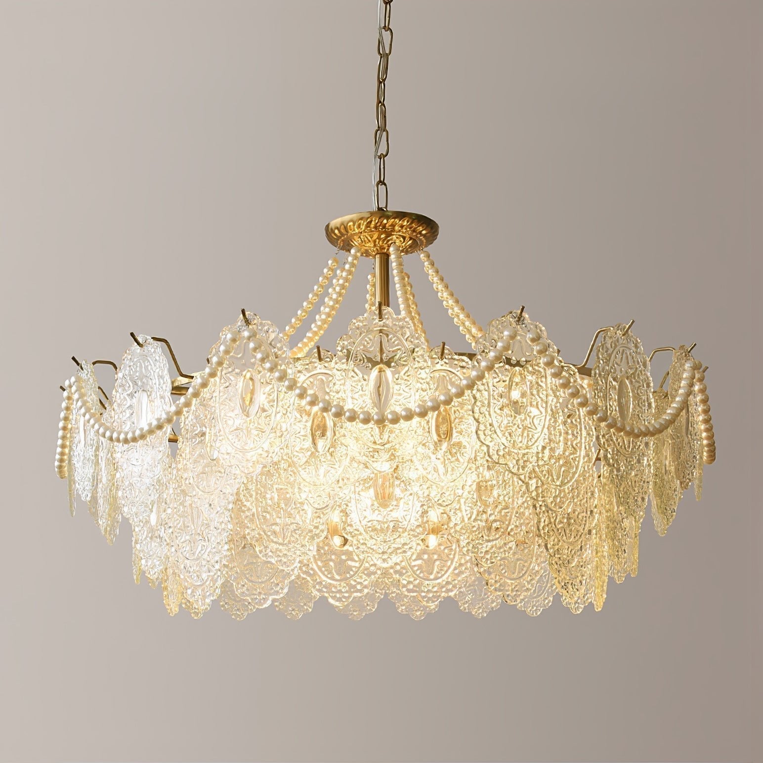 Pearls Glass Chandelier - Letslighting