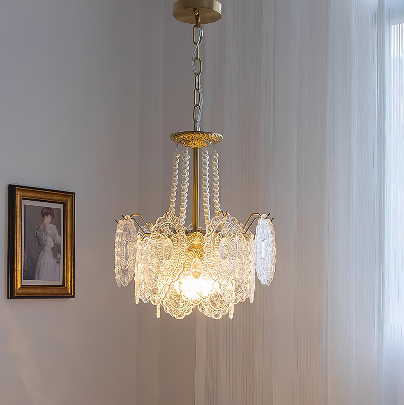 Pearls Glass Chandelier - Letslighting