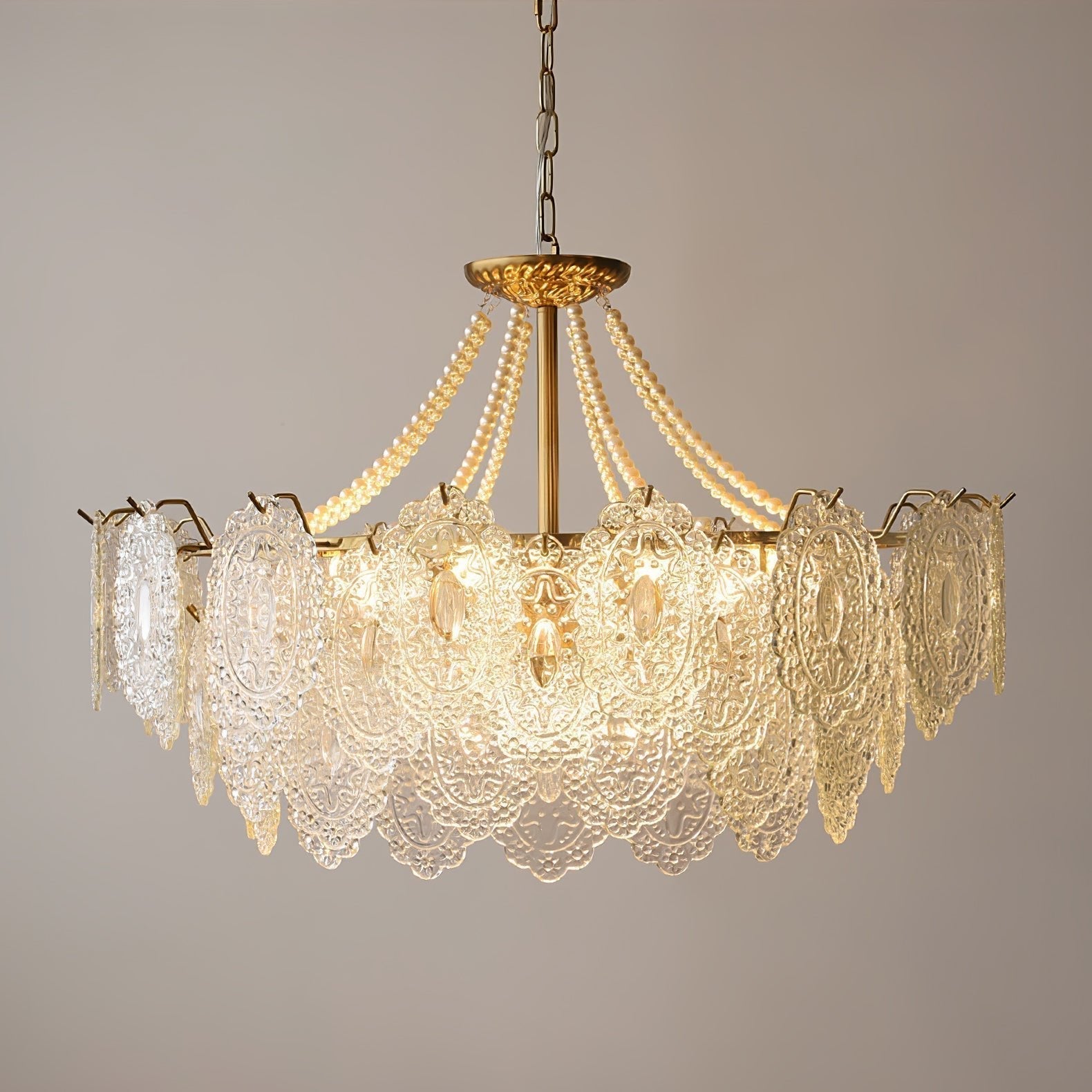 Pearls Glass Chandelier - Letslighting