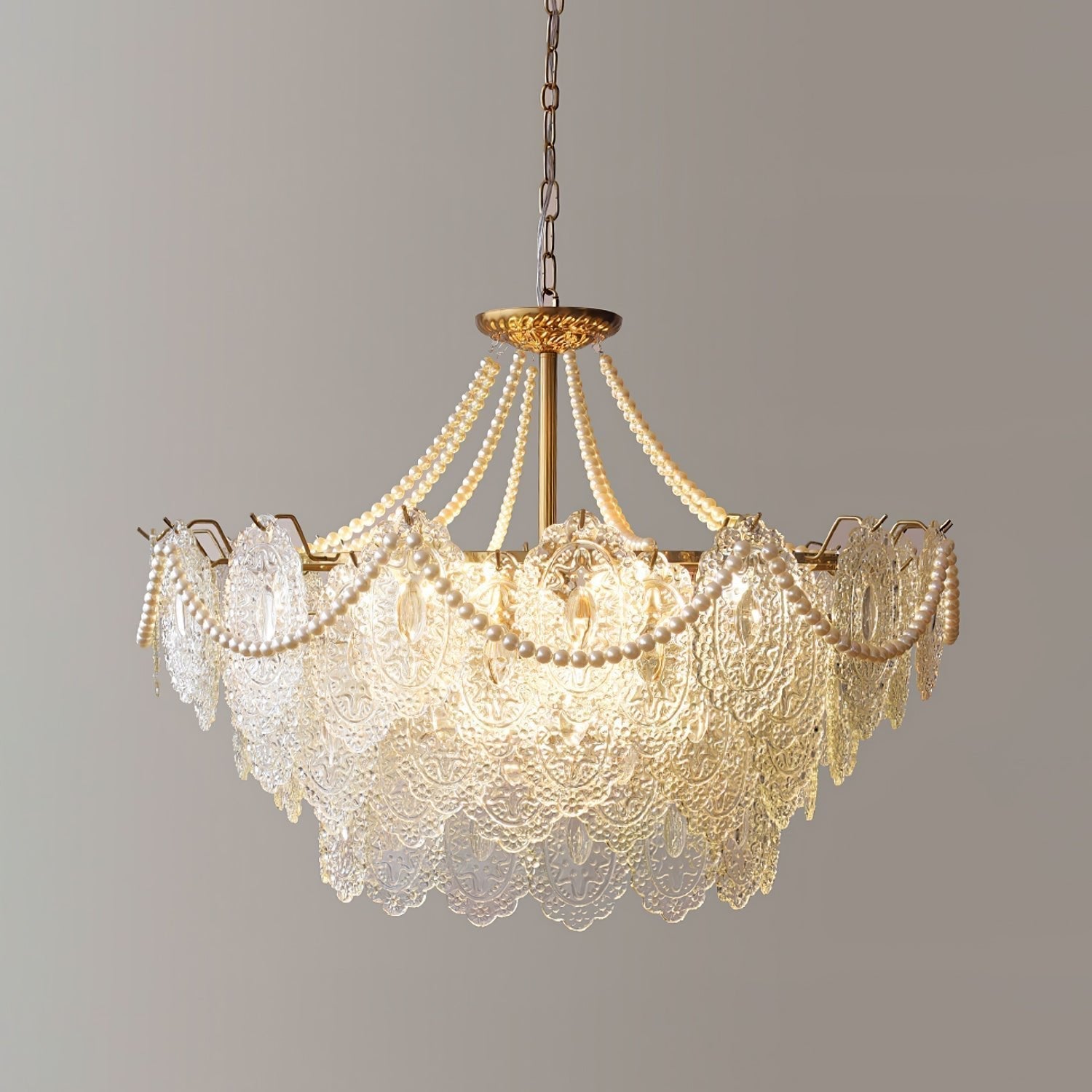 Pearls Glass Chandelier - Letslighting