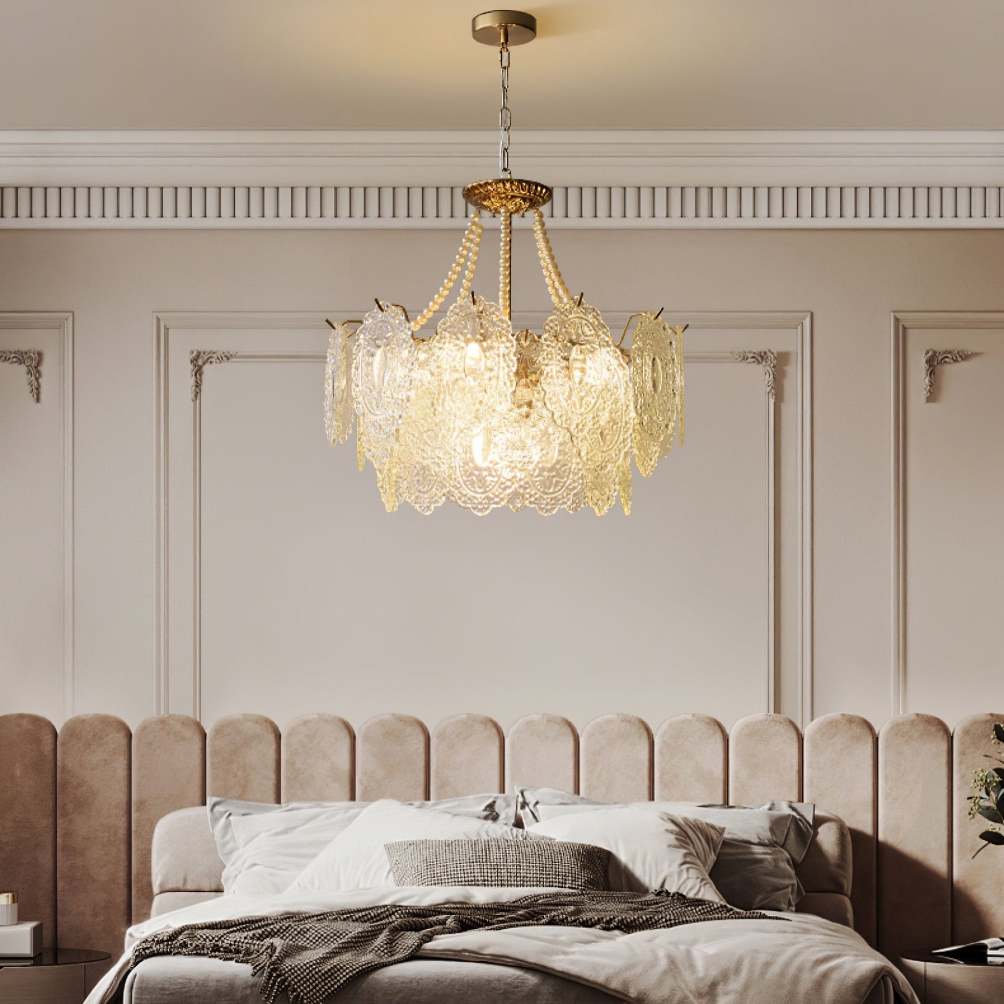 Pearls Glass Chandelier - Letslighting