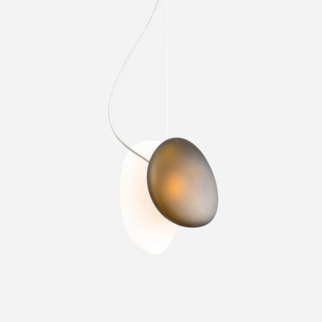 Translucent Frosted Glass Pendant Light - Letslighting