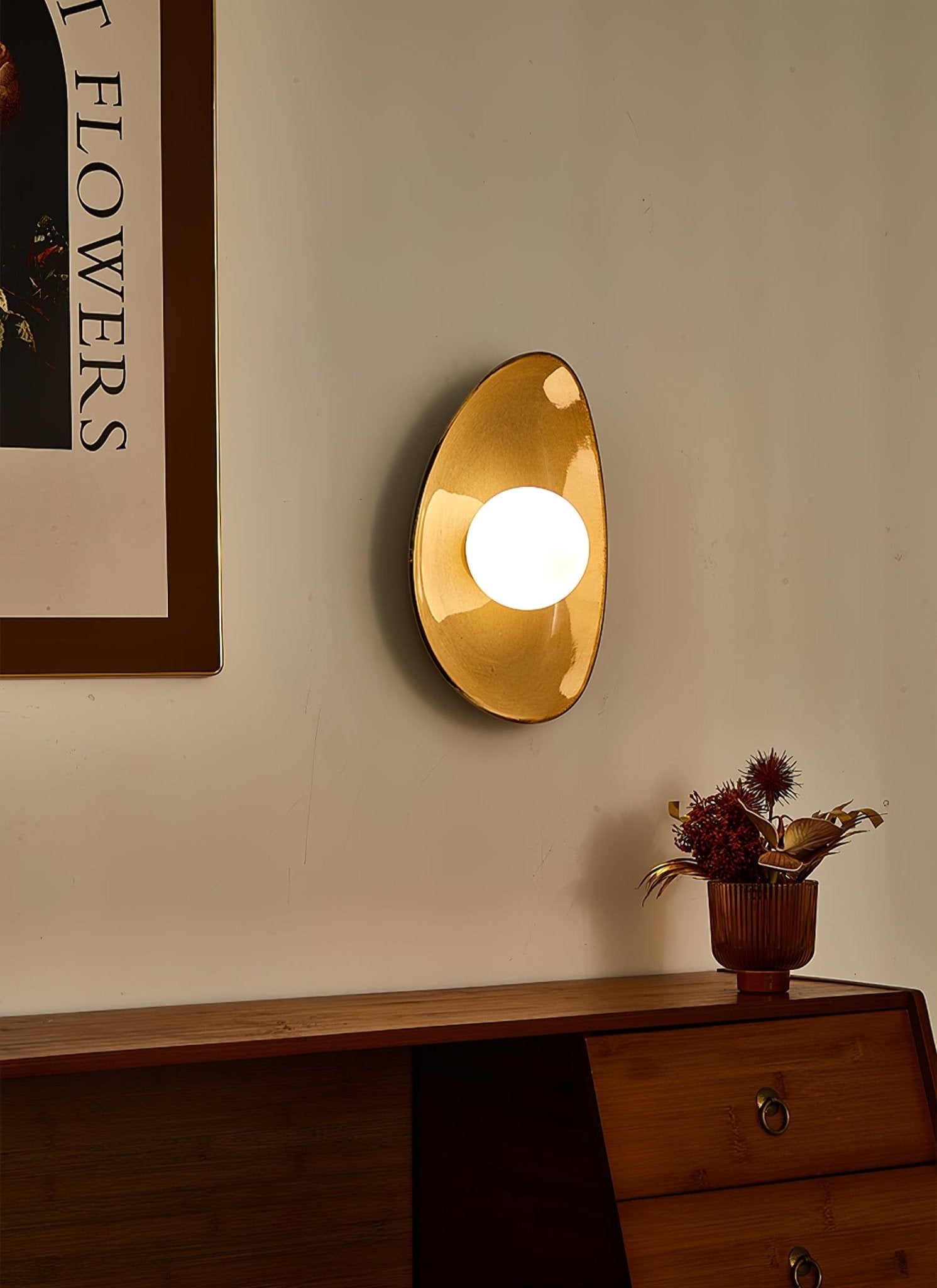 Pebble Disc Wall Light - Letslighting