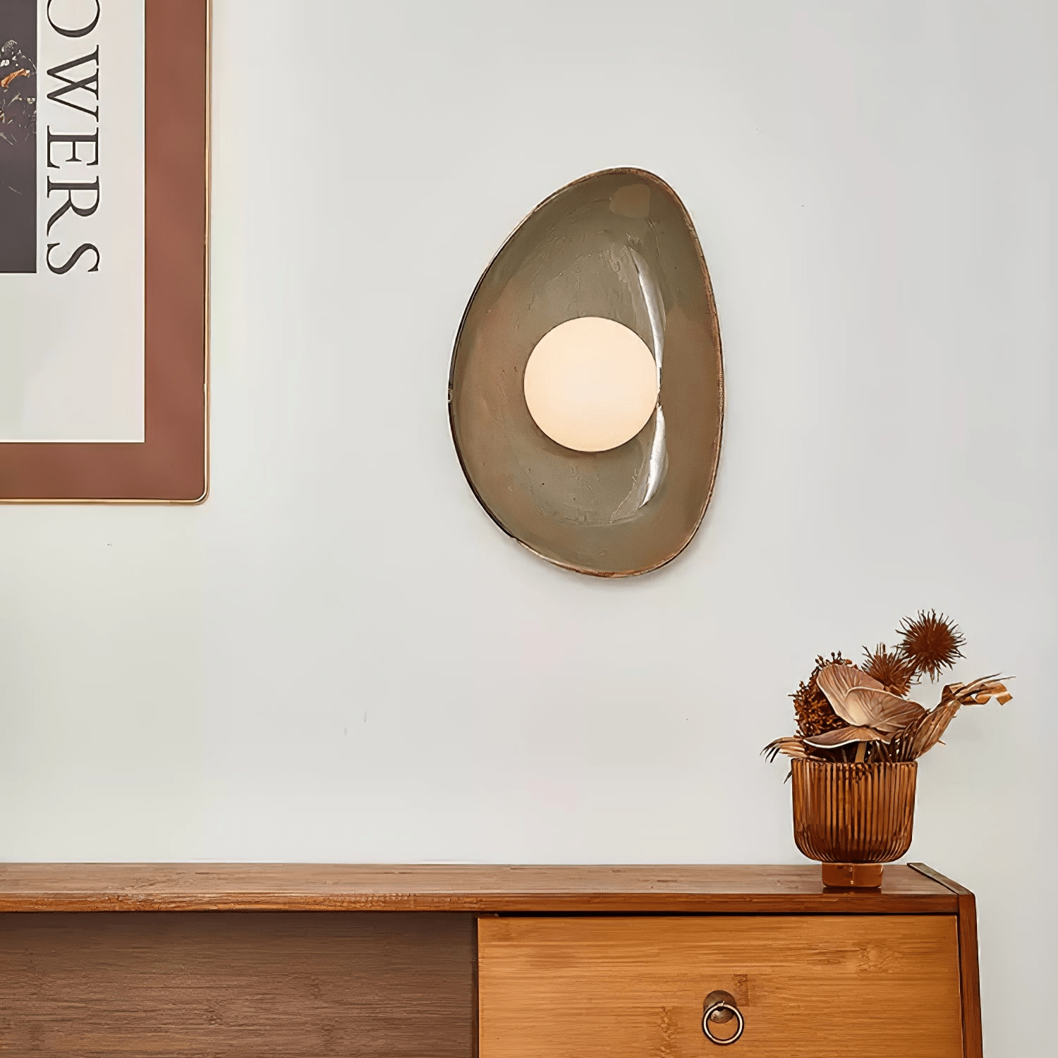 Pebble Disc Wall Light - Letslighting