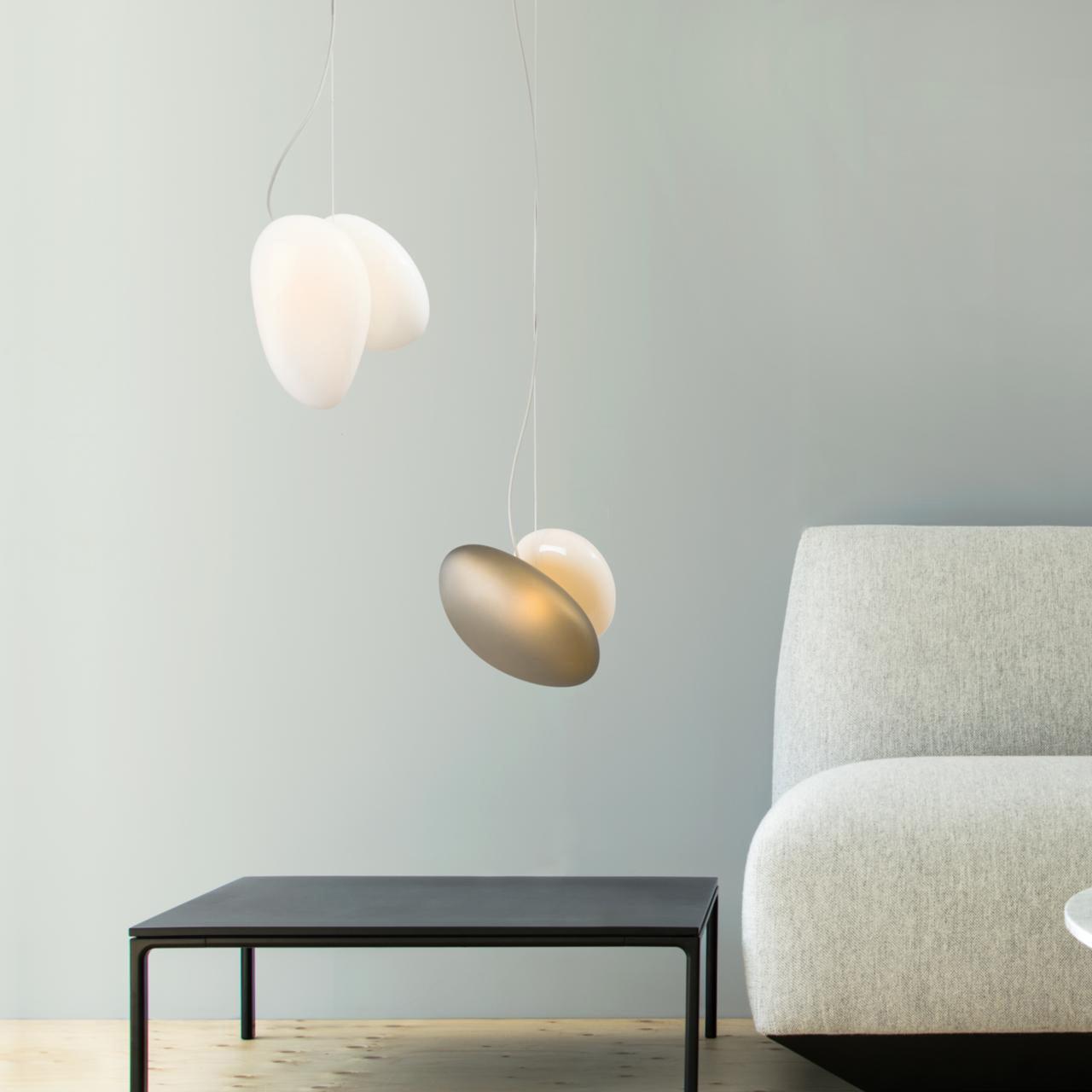 Translucent Frosted Glass Pendant Light - Letslighting