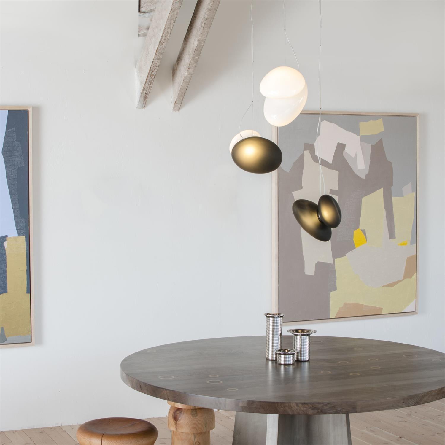 Translucent Frosted Glass Pendant Light - Letslighting